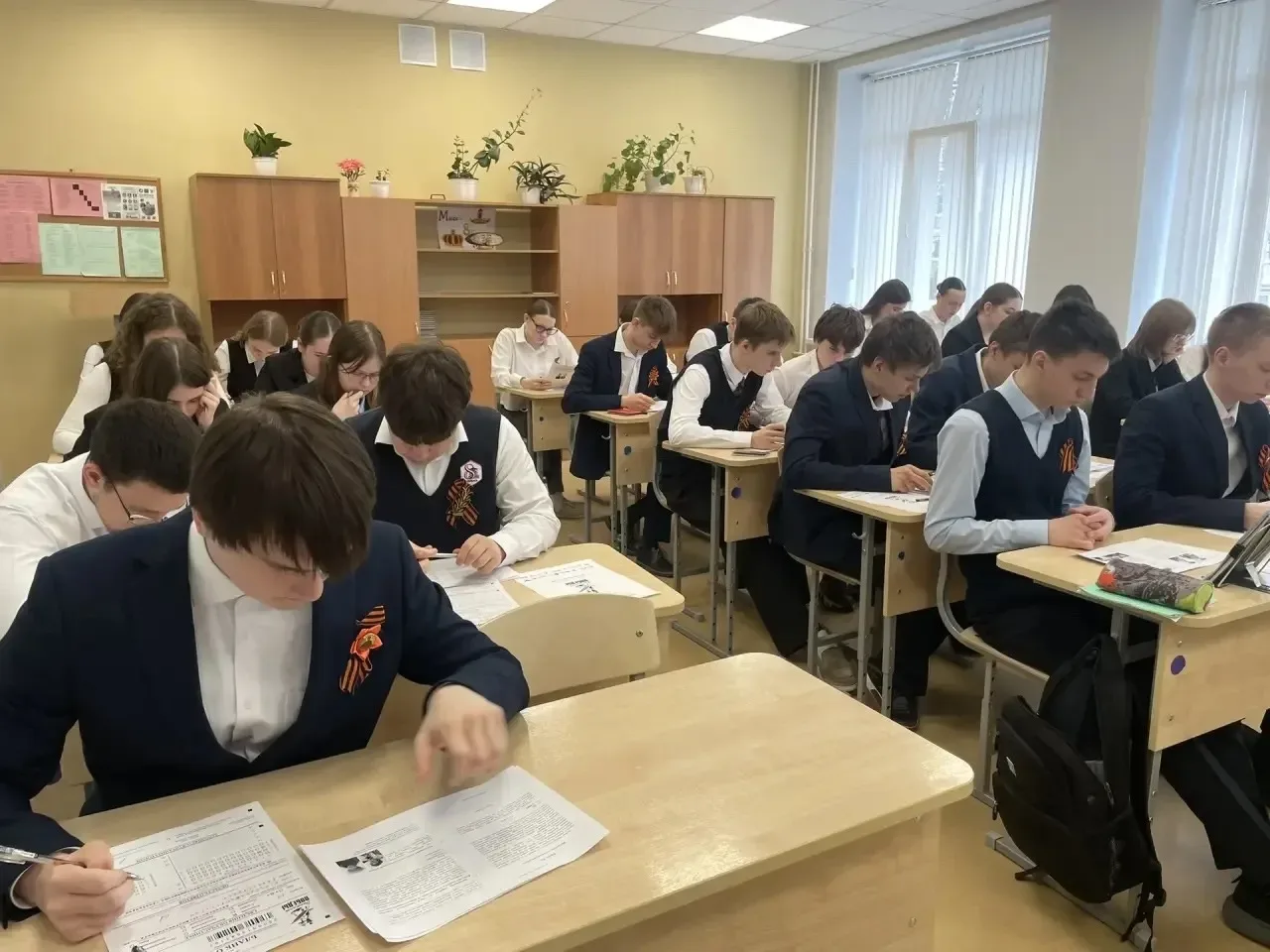 Учащиеся МОУ «Средняя школа № 8» приняли активное участие во Всероссийской акции «Диктант Победы»! 📝
