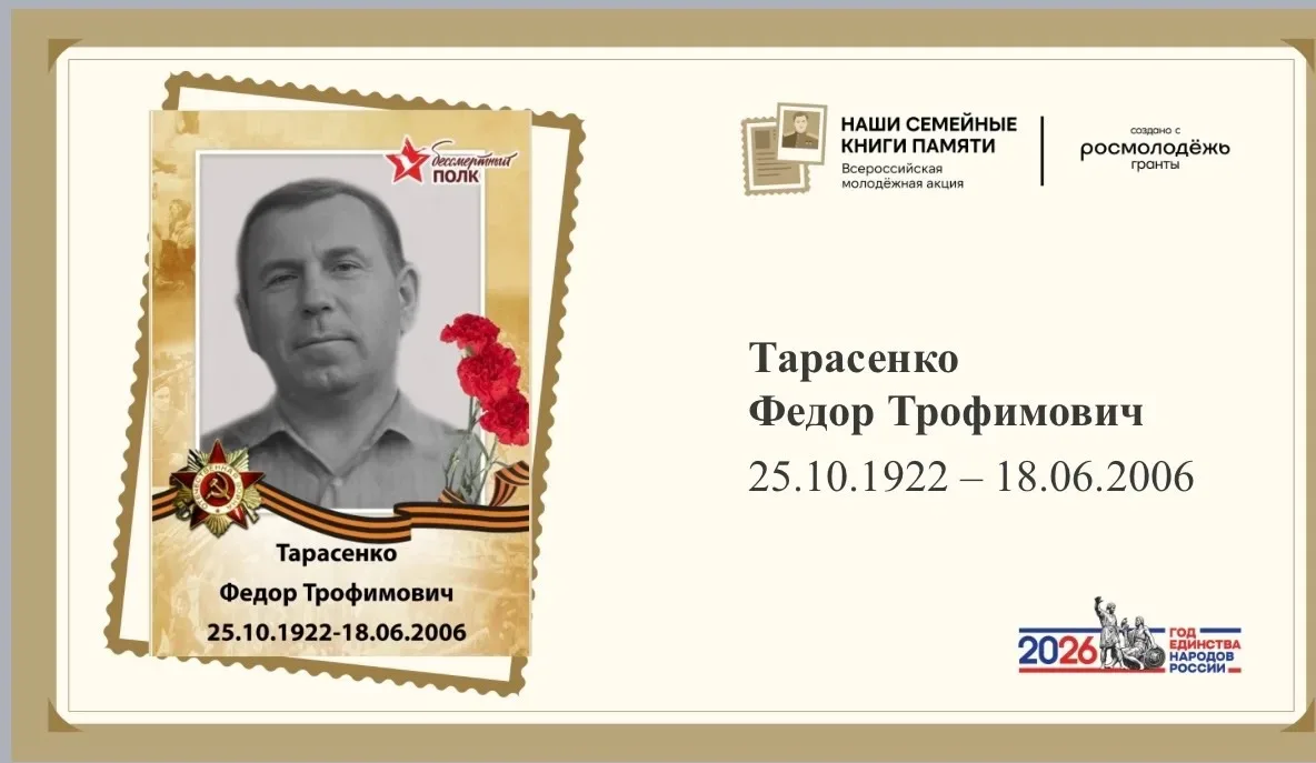 Учащиеся МОУ «Средняя школа № 8» стали участниками Всероссийской молодёжной акции «Наши семейные кни