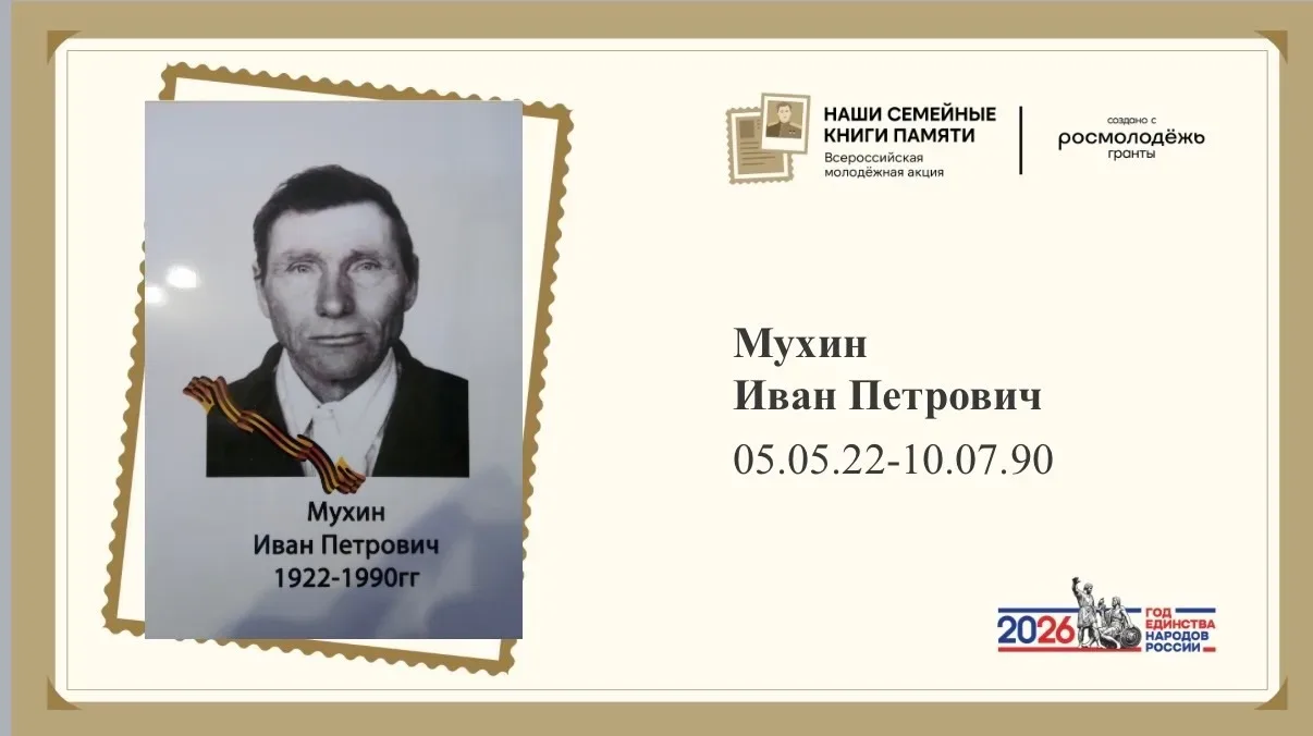 Учащиеся МОУ «Средняя школа № 8» стали участниками Всероссийской молодёжной акции «Наши семейные кни