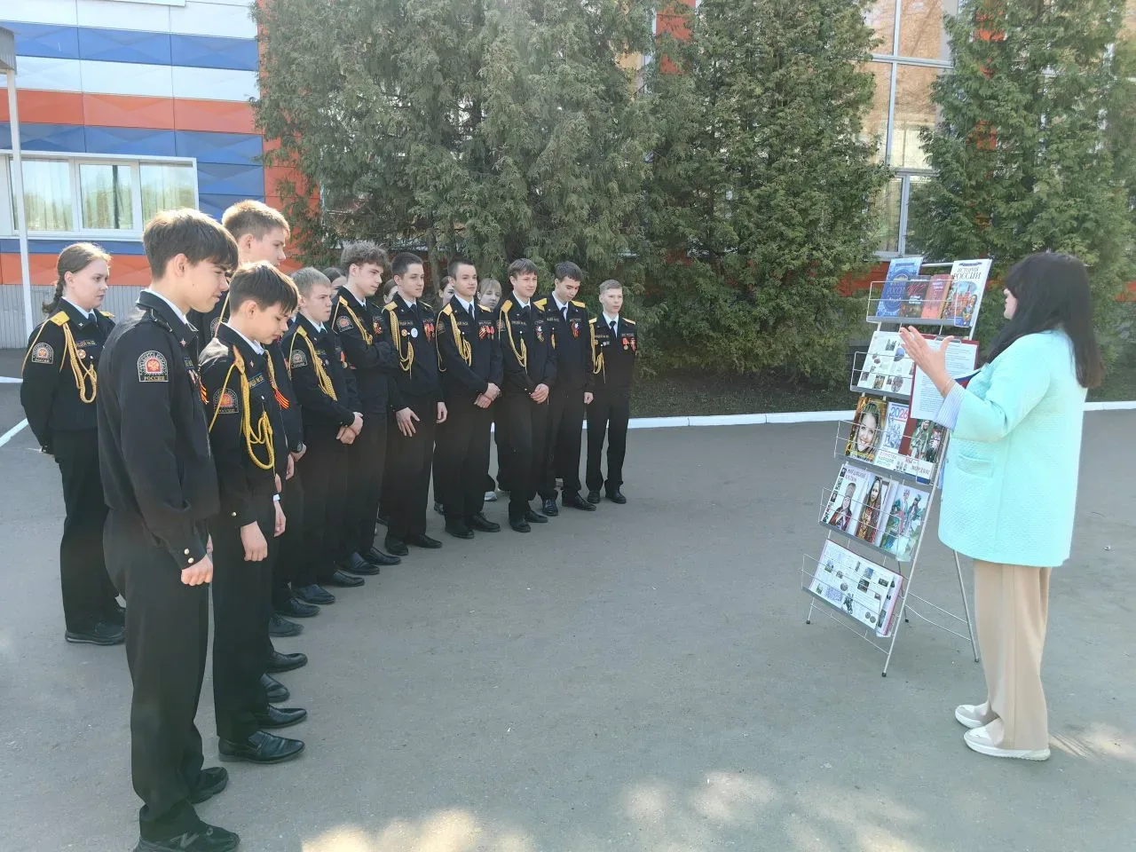 🇷🇺 В единстве народов — сила России 🤝  📢6 мая на территории лицея для обучающихся 9 «К» класса состо