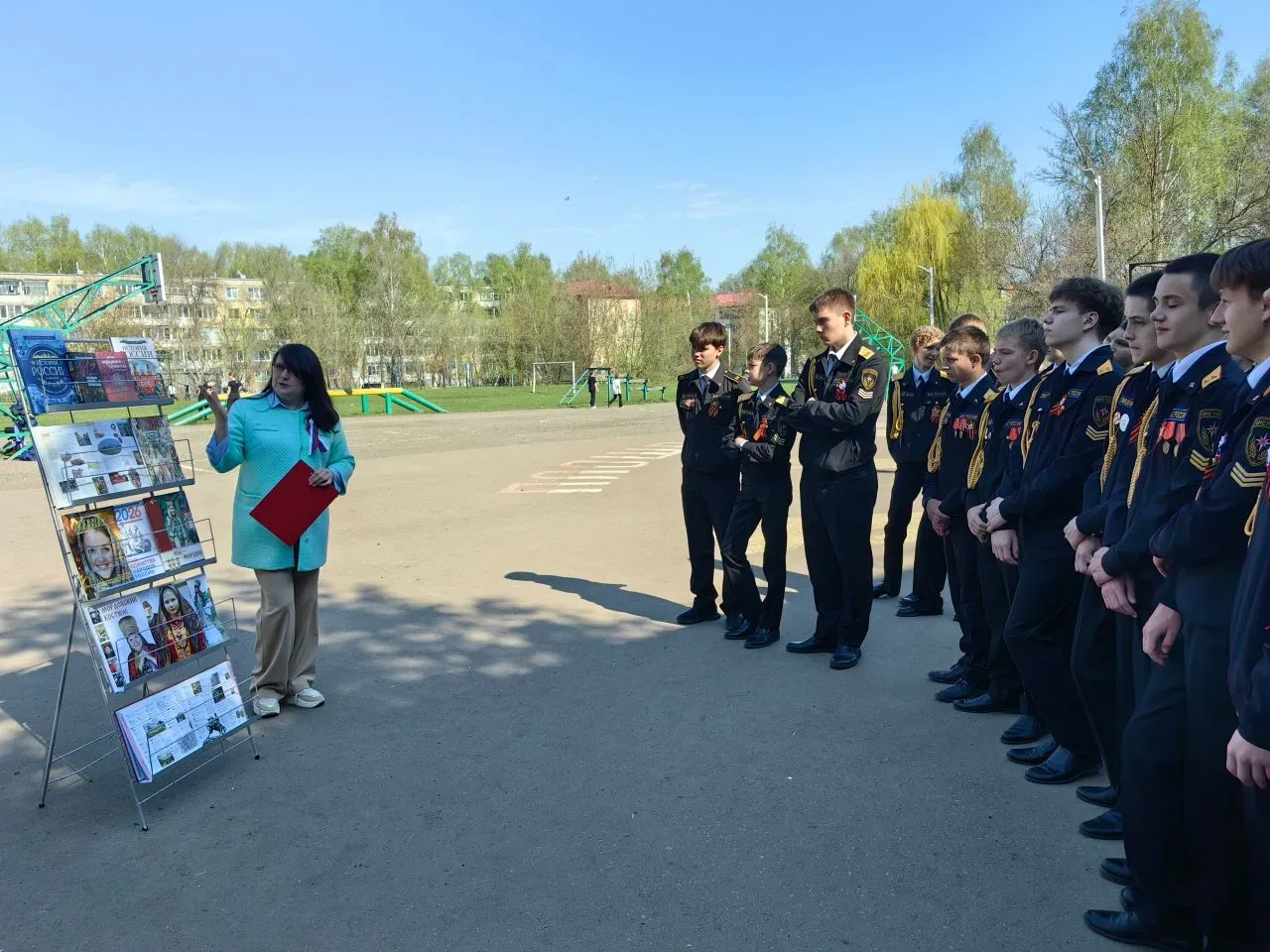 🇷🇺 В единстве народов — сила России 🤝  📢6 мая на территории лицея для обучающихся 9 «К» класса состо