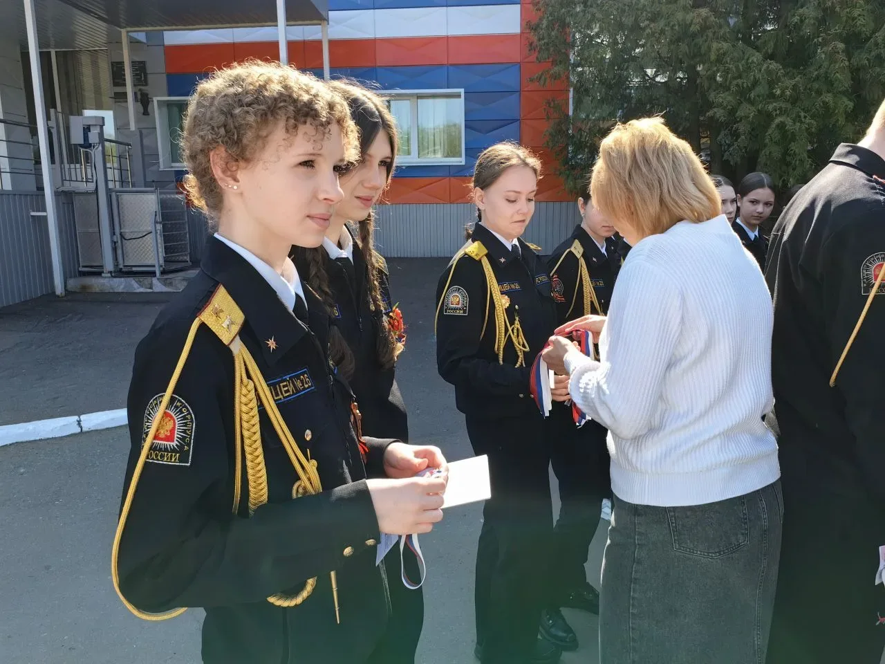 🇷🇺 В единстве народов — сила России 🤝  📢6 мая на территории лицея для обучающихся 9 «К» класса состо