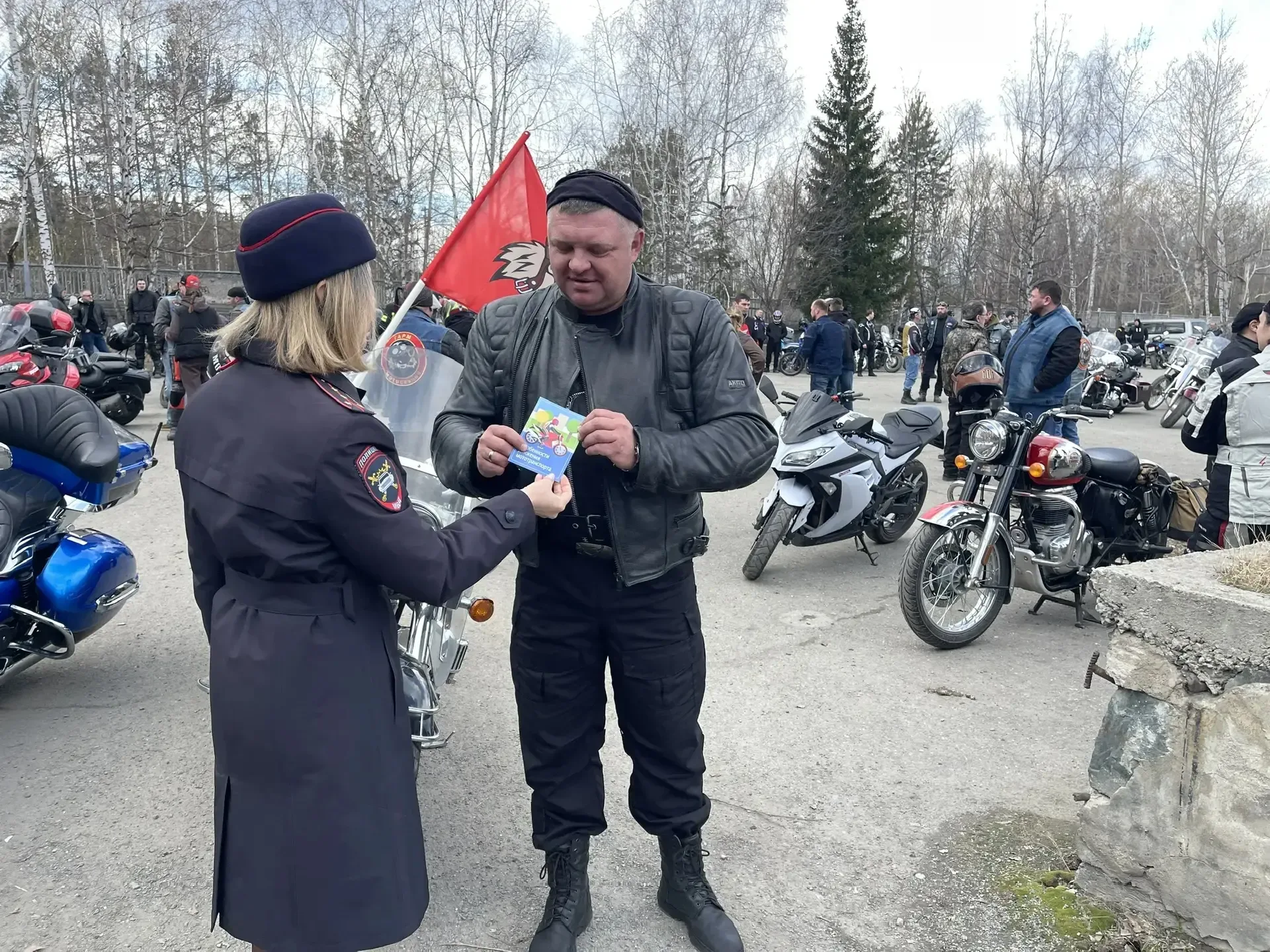🏍👮В Свердловской области продолжается открытие мотосезона  Торжественные церемонии проходят при учас