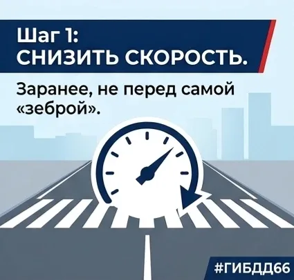 🚦 Пешеходный переход — не просто полосы на асфальте. Это зона повышенной ответственности.  Госавтоин