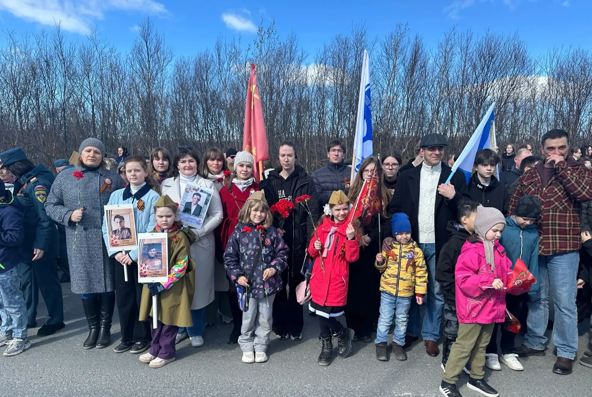 День Победы — великий праздник для всей страны!  9 мая обучающиеся и педагоги нашей школы приняли уч