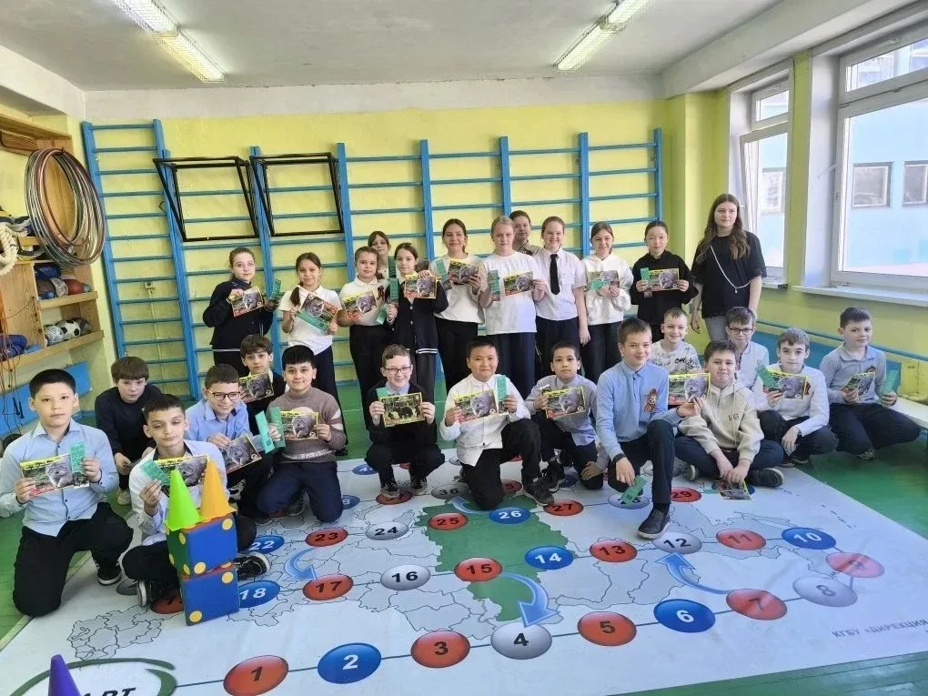 🌲 Дирекция по особо охраняемым территориям Красноярского края провела увлекательную напольную игру «
