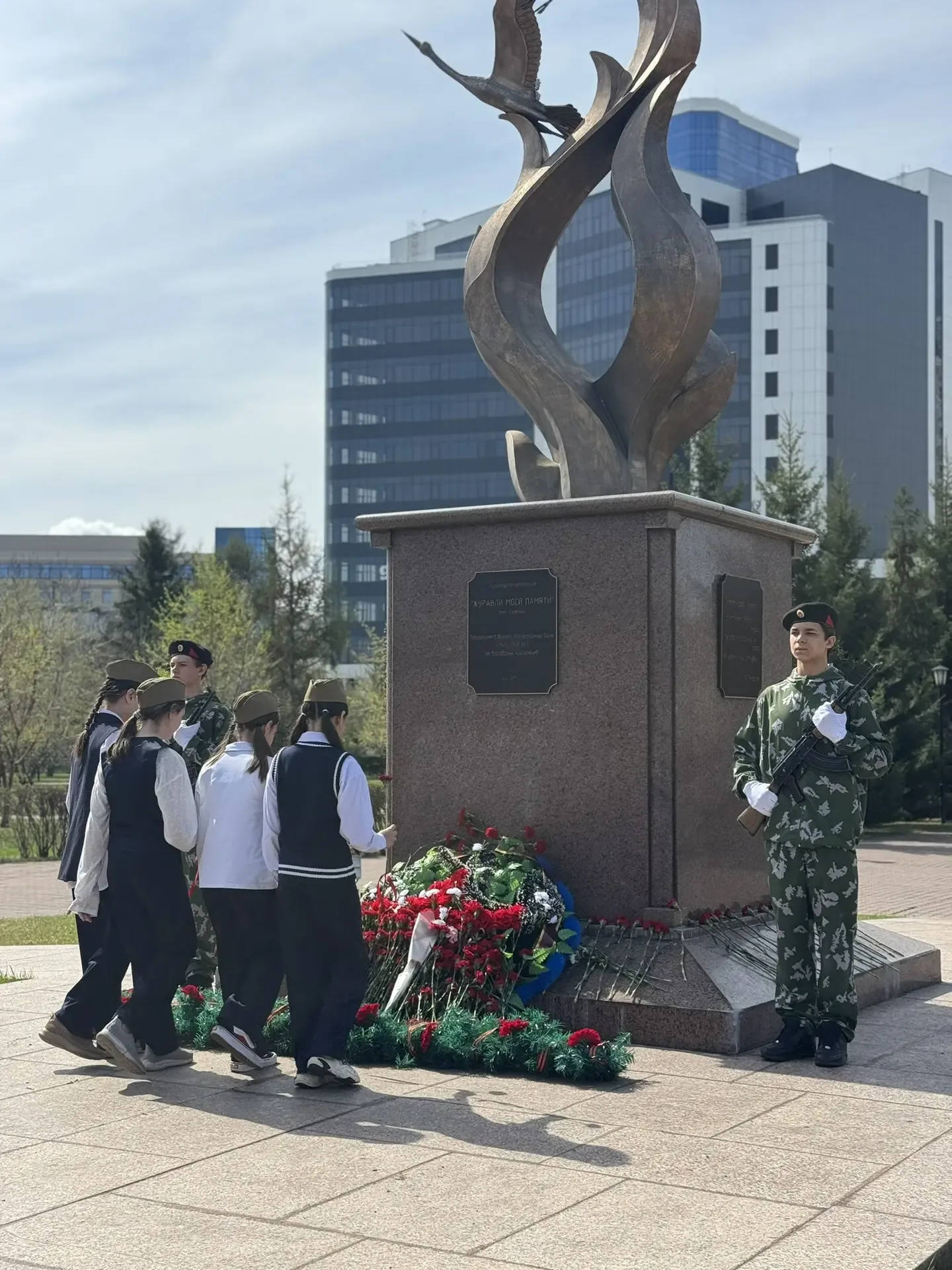 Пост Памяти Центрального района 🕊️  Служба на таком важном и трогательном мероприятии, посвящённом с