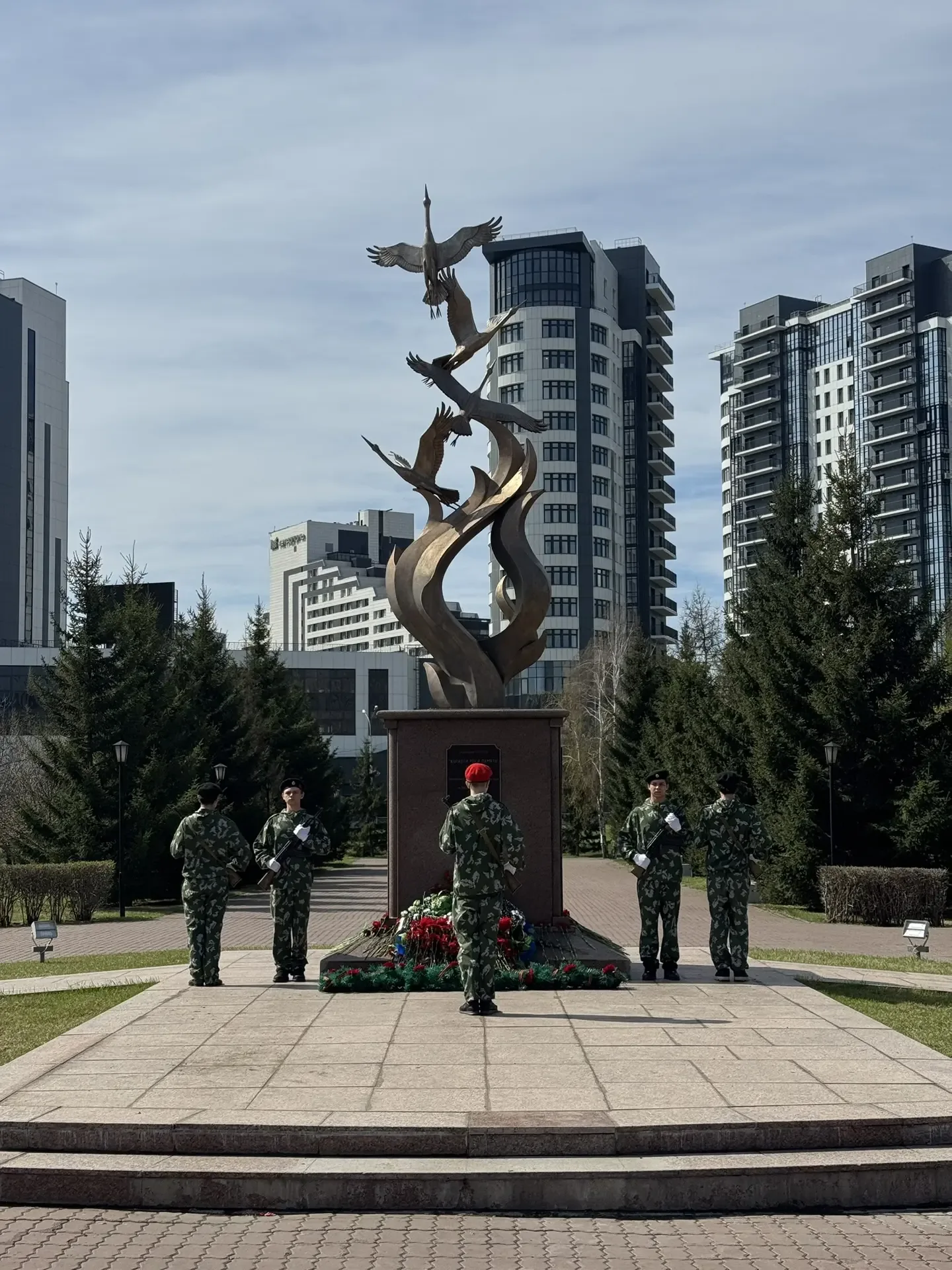Пост Памяти Центрального района 🕊️  Служба на таком важном и трогательном мероприятии, посвящённом с