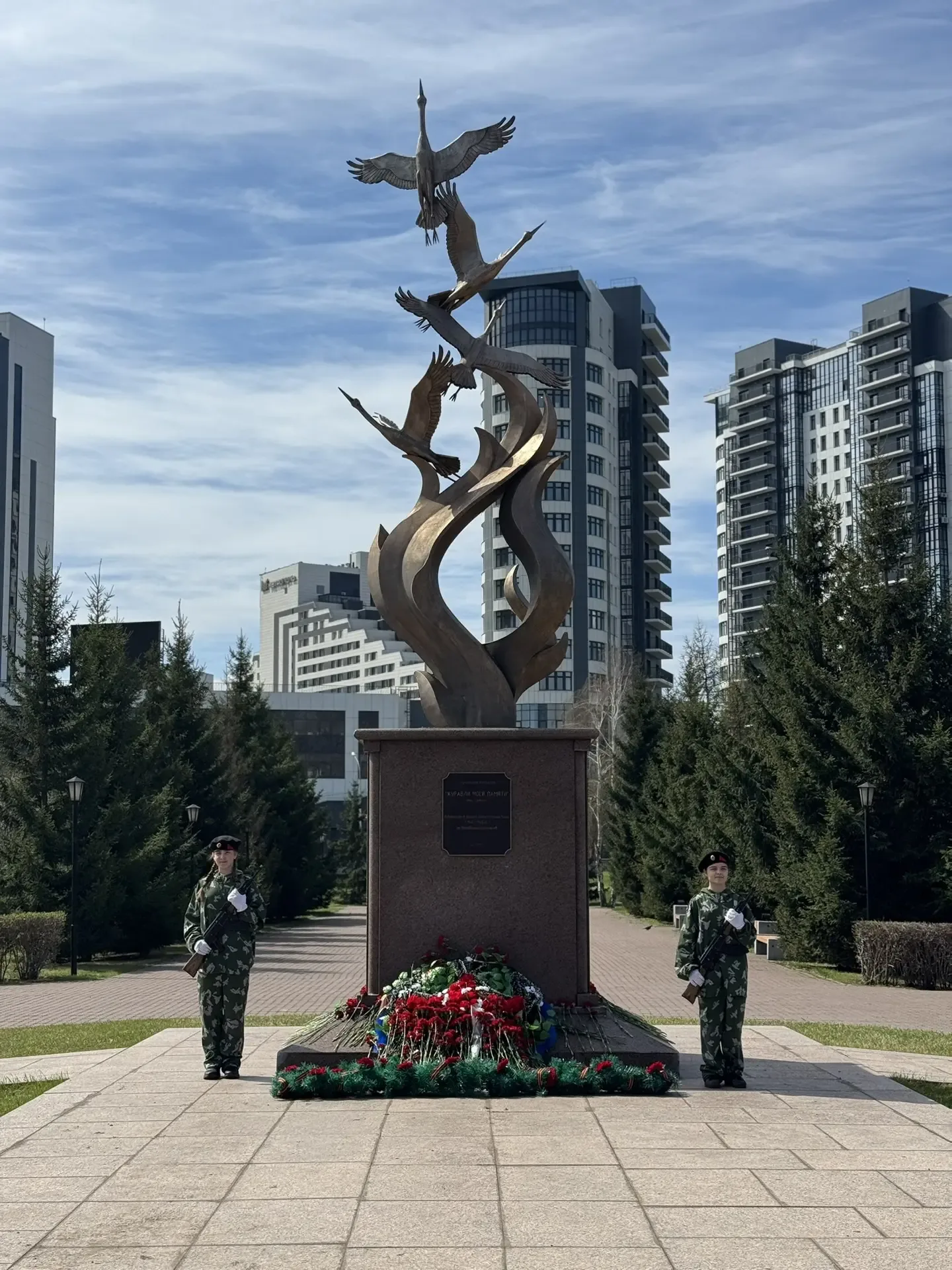 Пост Памяти Центрального района 🕊️  Служба на таком важном и трогательном мероприятии, посвящённом с