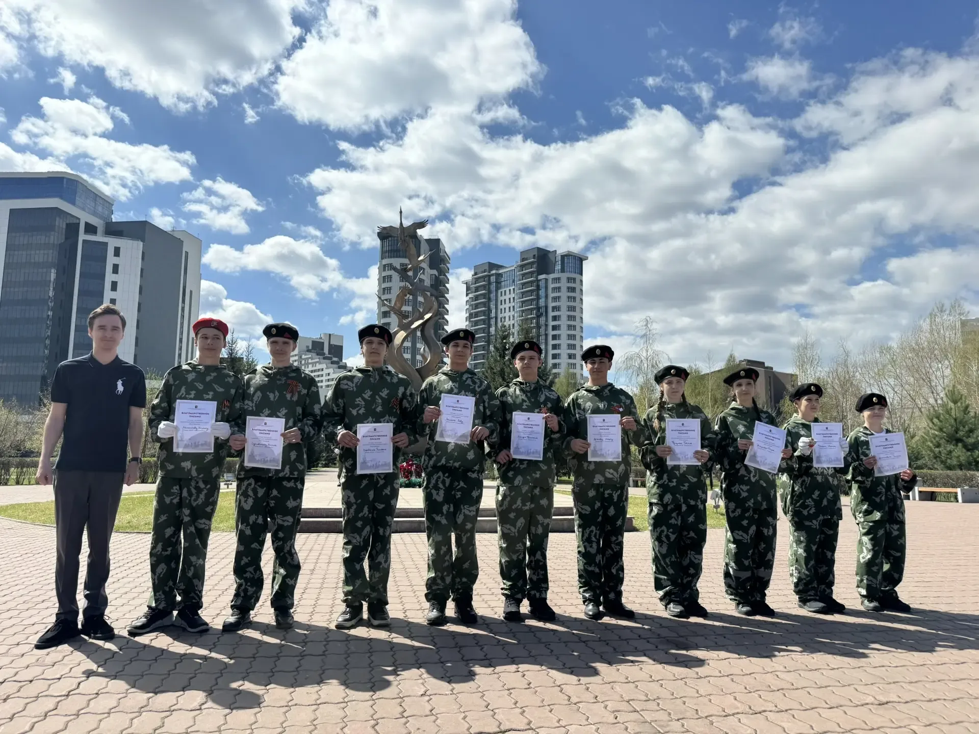 Пост Памяти Центрального района 🕊️  Служба на таком важном и трогательном мероприятии, посвящённом с