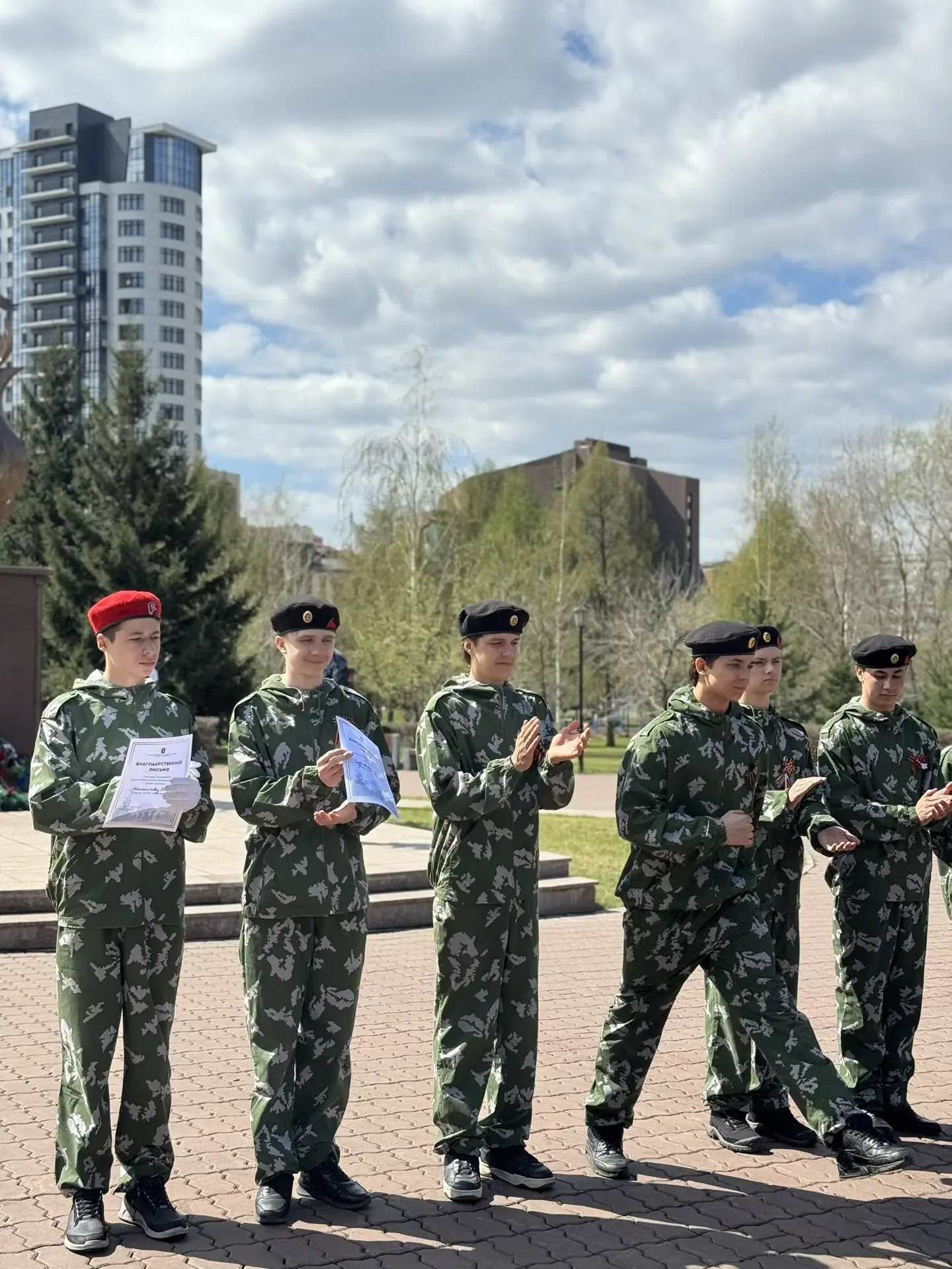 Пост Памяти Центрального района 🕊️  Служба на таком важном и трогательном мероприятии, посвящённом с