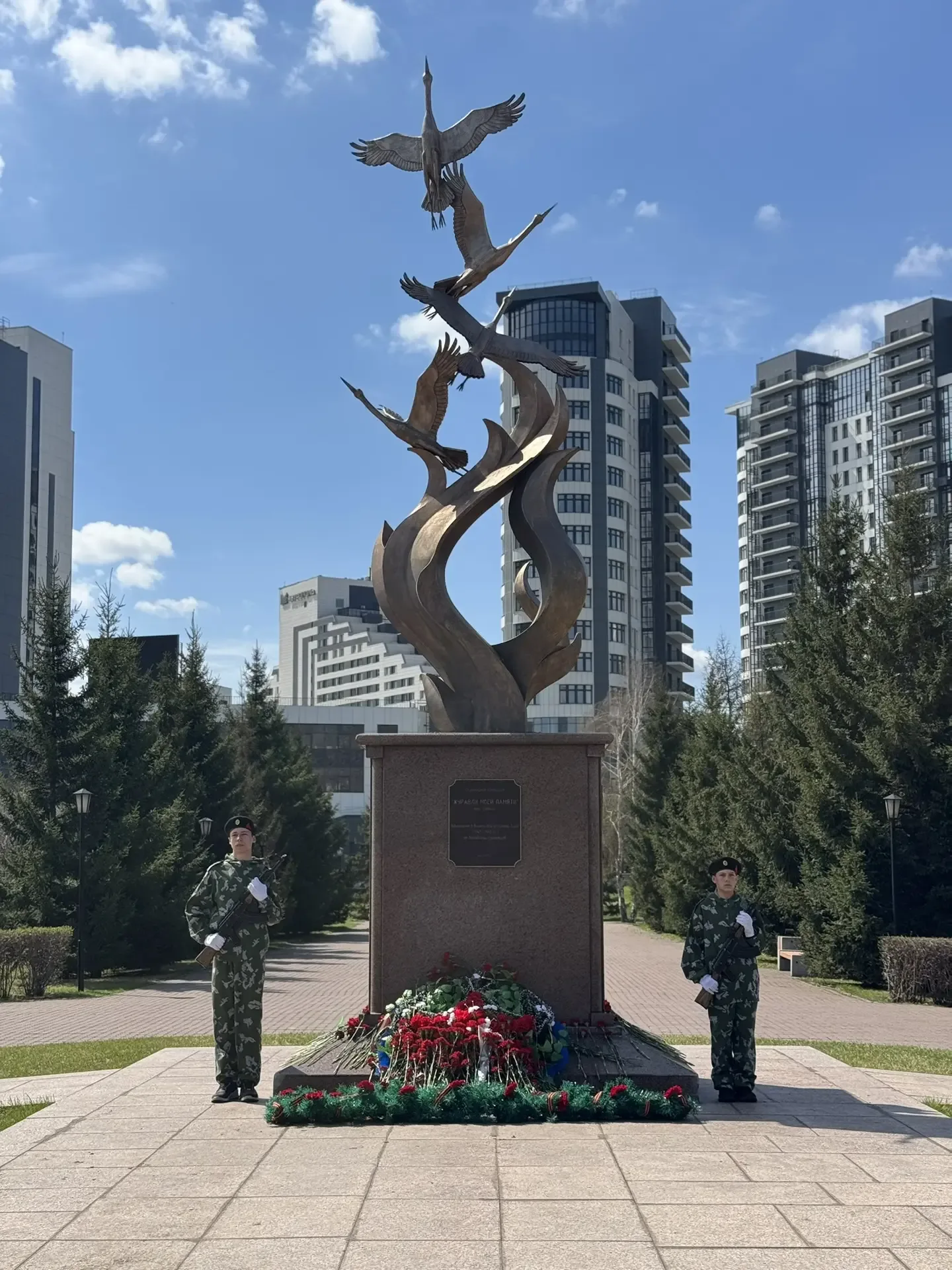 Пост Памяти Центрального района 🕊️  Служба на таком важном и трогательном мероприятии, посвящённом с