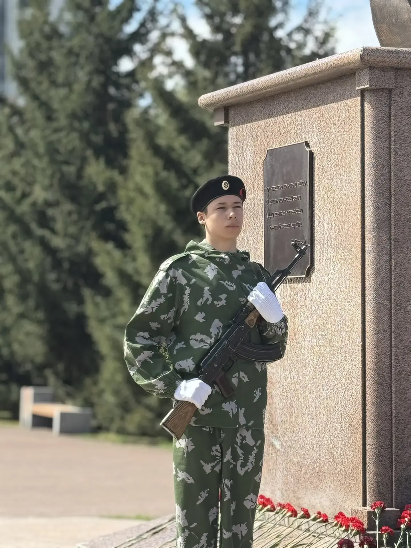 Пост Памяти Центрального района 🕊️  Служба на таком важном и трогательном мероприятии, посвящённом с