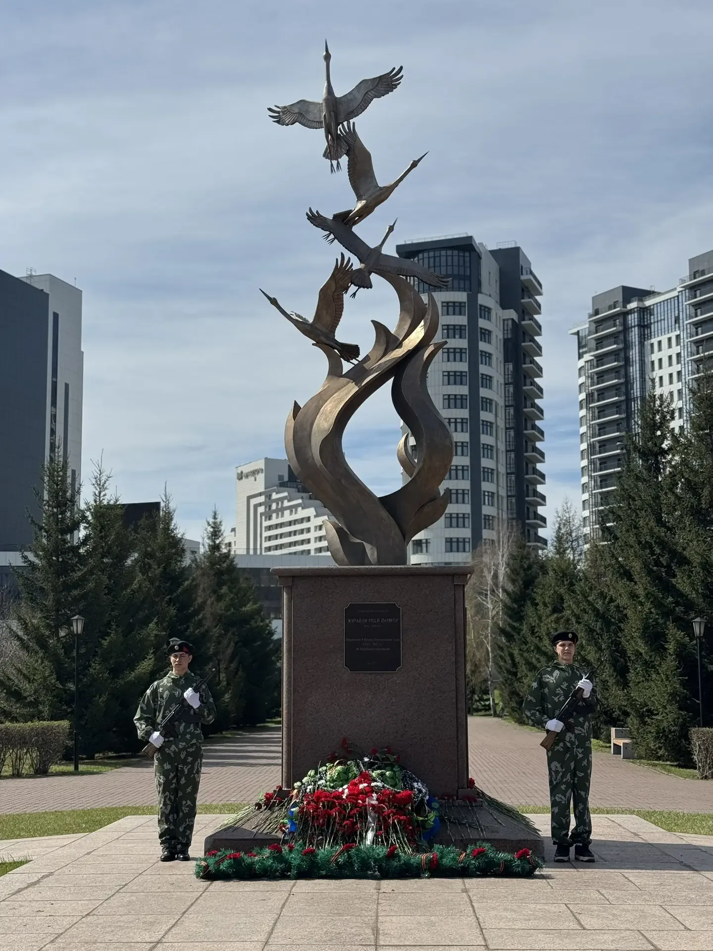 Пост Памяти Центрального района 🕊️  Служба на таком важном и трогательном мероприятии, посвящённом с