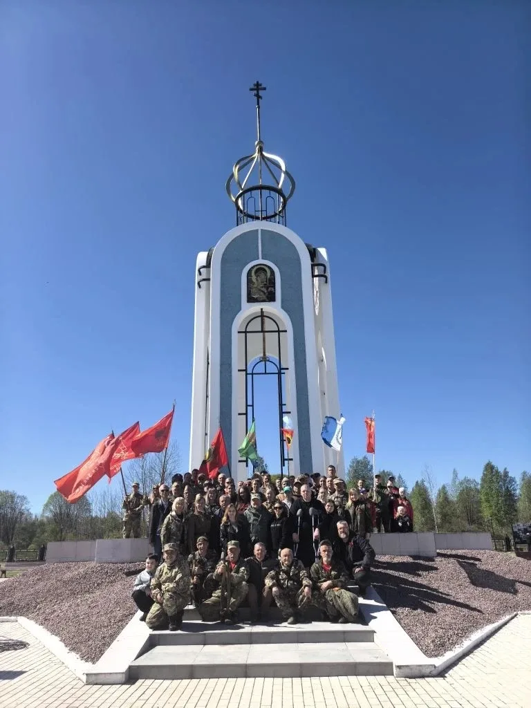 🌟🇷🇺 Наши "Патриоты", ребята из экспедиции по подъему бойцов Великой Отечественной войны, шлют нам го