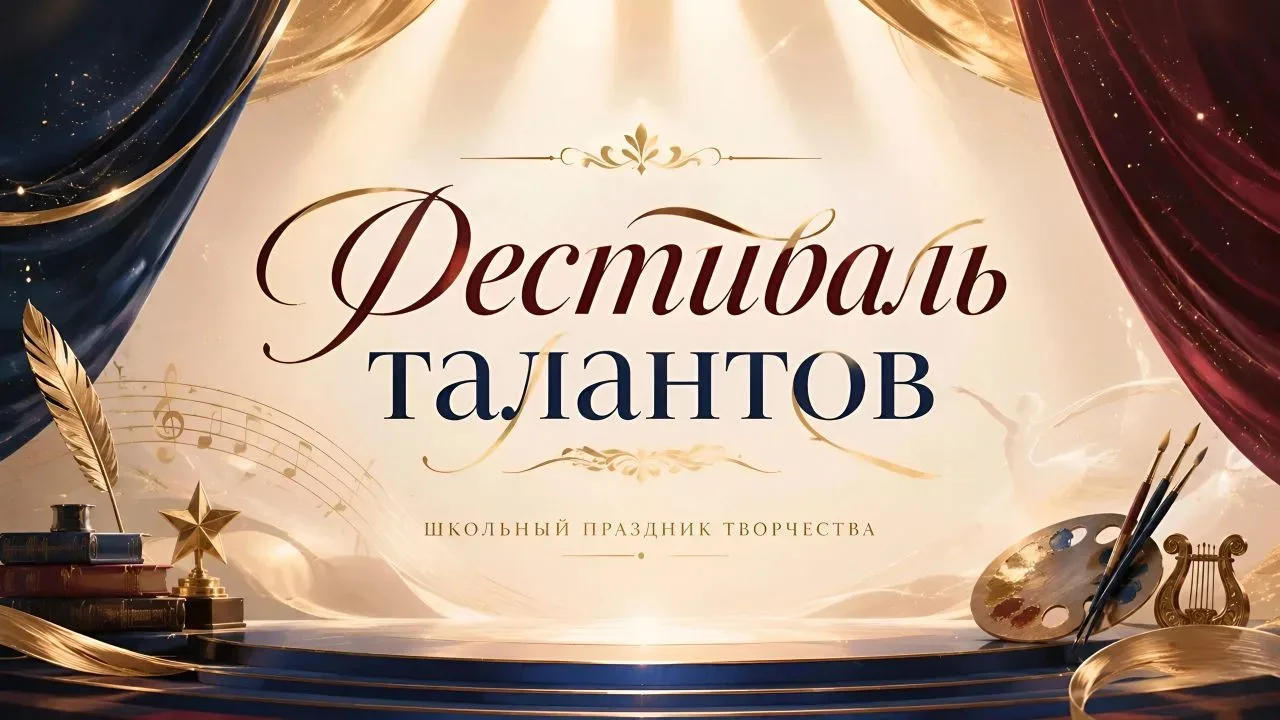 🎉 Фестиваль уже завтра!  Приходите поддержать своих одноклассников и насладиться яркими выступлениям