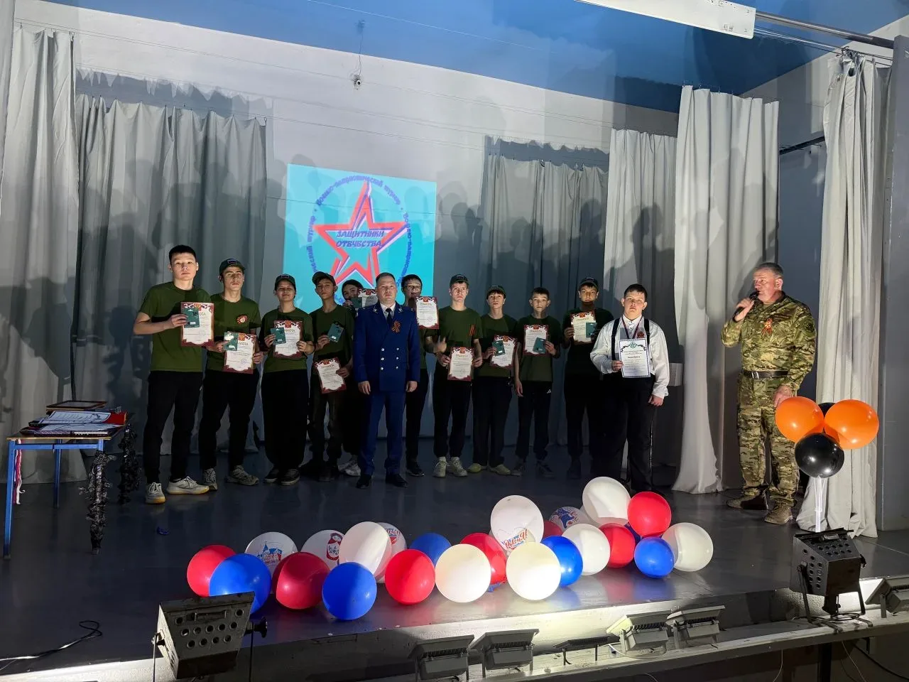 В Новобрянской школе прошёл Военно-патриотический турнир «Защитники Отечества 2026», посвящённый пам