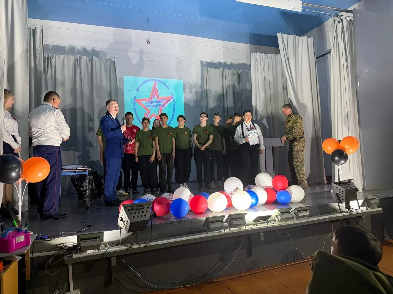 В Новобрянской школе прошёл Военно-патриотический турнир «Защитники Отечества 2026», посвящённый пам