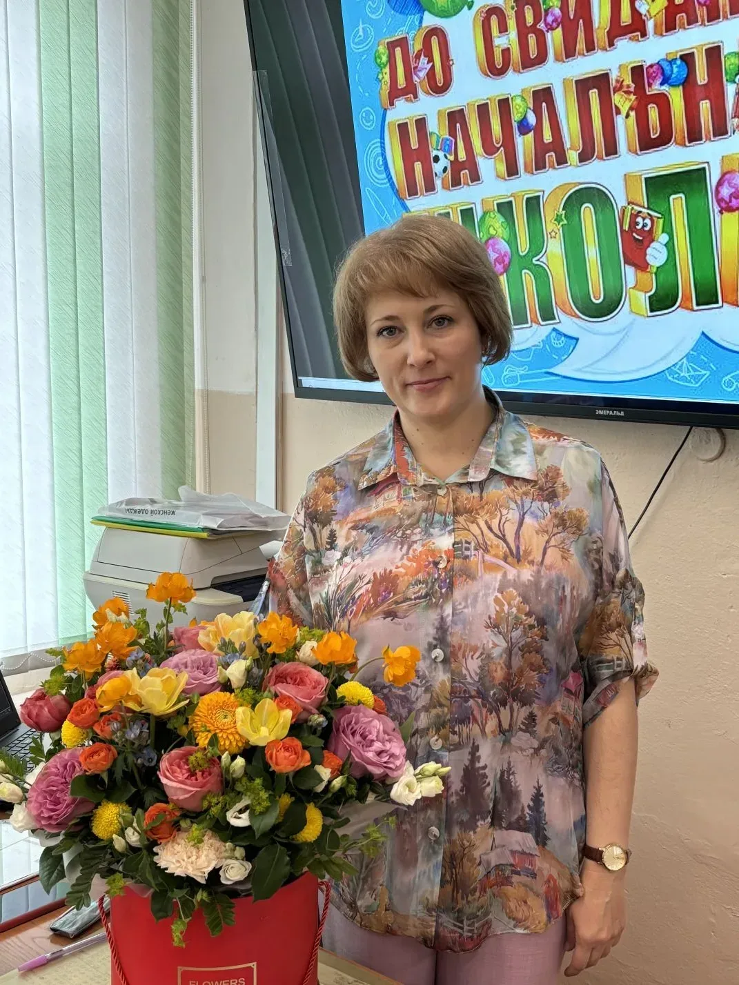Прощай, начальная школа! ❤️ Ученики 4 «В» попрощались с родными стенами класса и своим первым учител