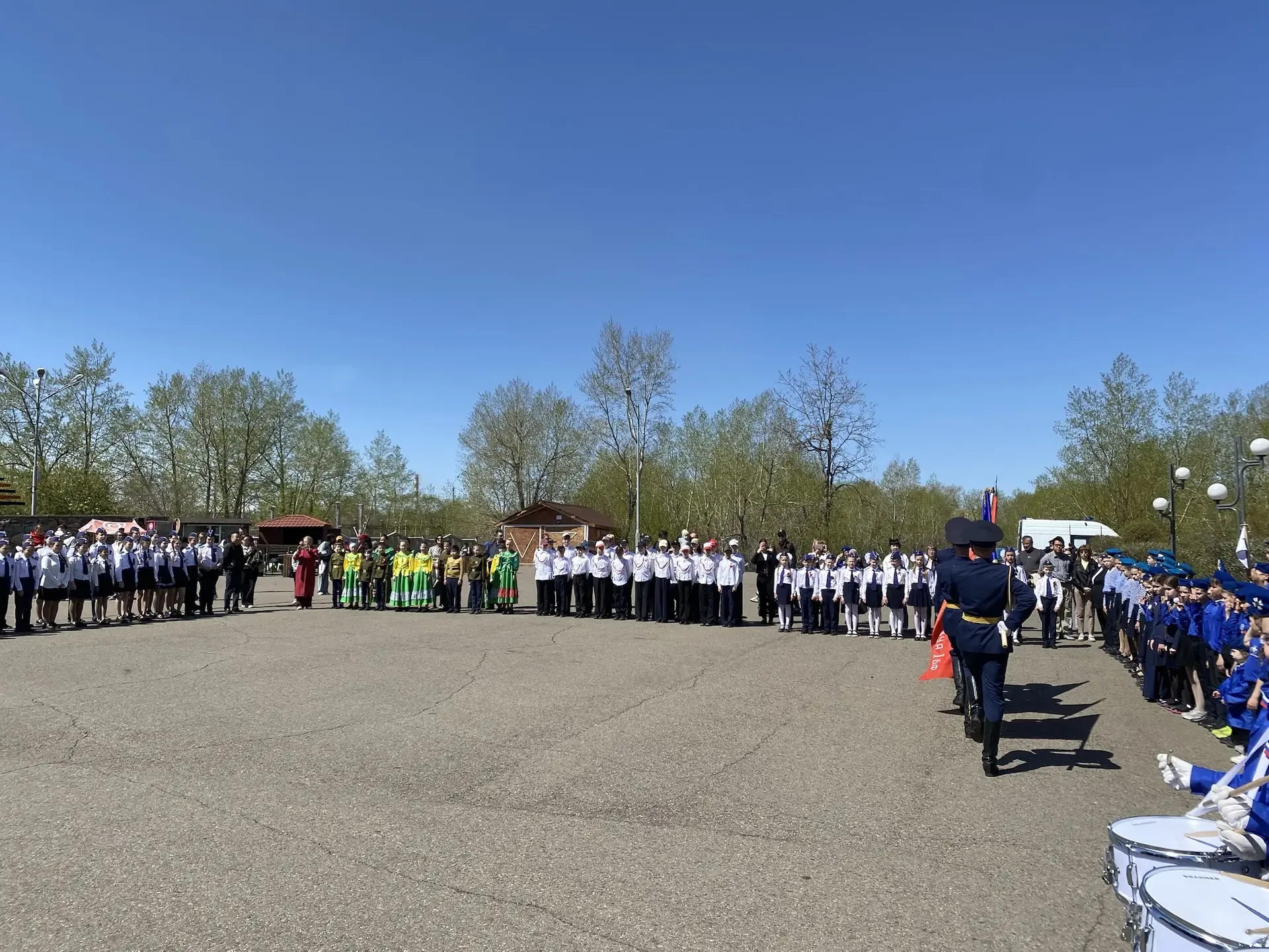 Георгиевский парад прошёл в Чите в День памяти Святого Георгия Победоносца  В Чите на Мемориале труд