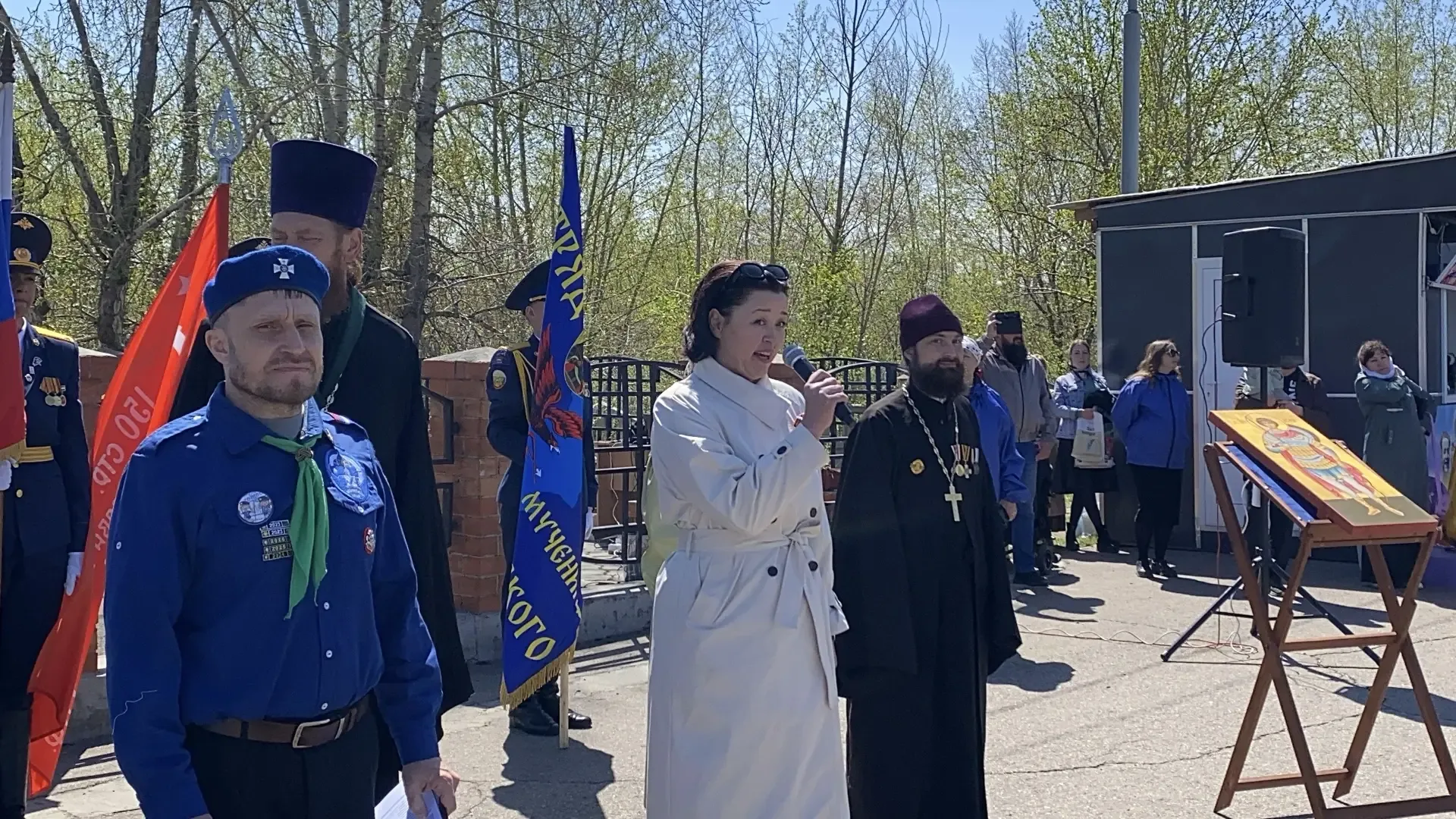 Георгиевский парад прошёл в Чите в День памяти Святого Георгия Победоносца  В Чите на Мемориале труд