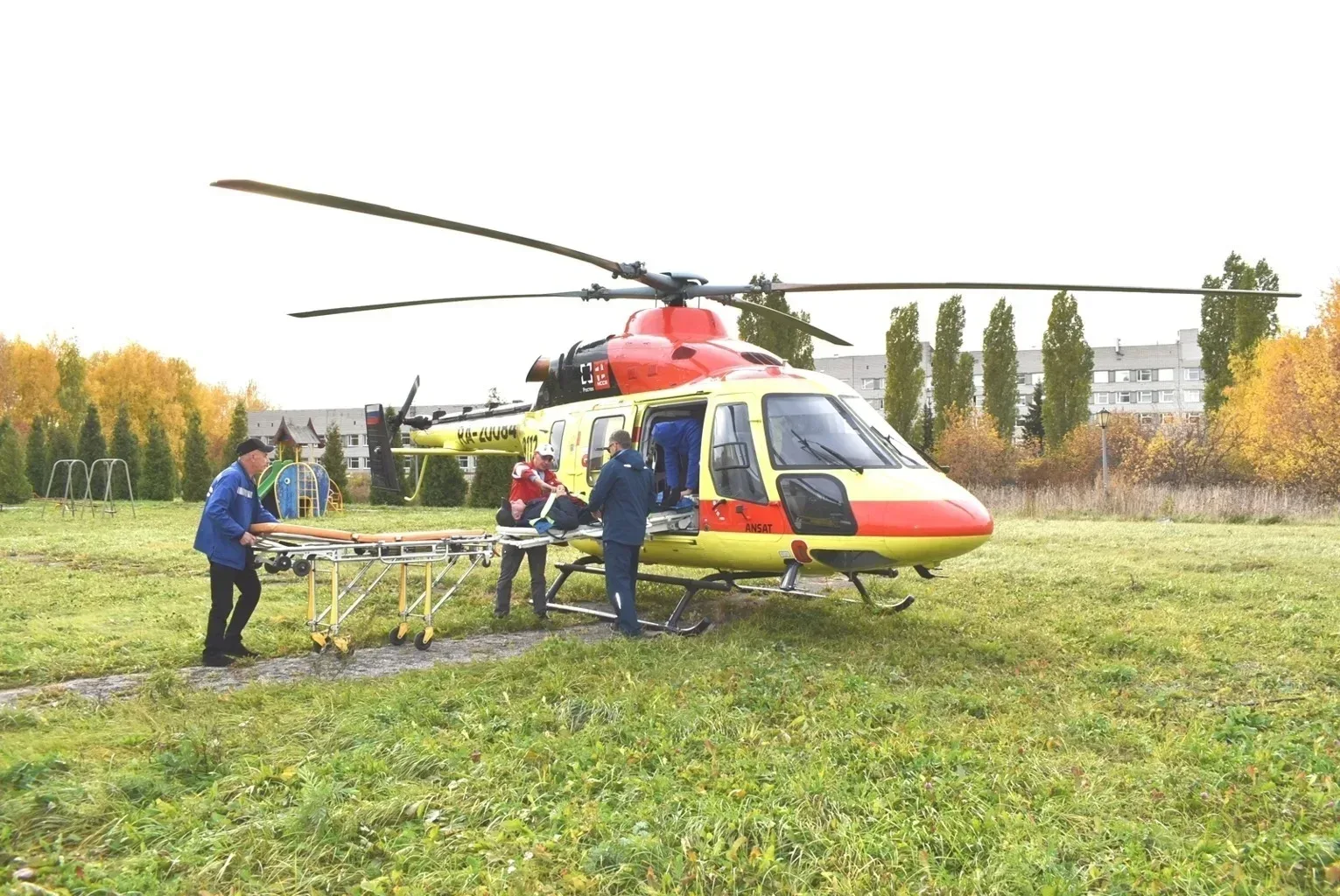 🚁🏥 В Чувашии вертолёт санавиации вернется в небо только с 1 июля, хотя сам вертолет давно стоит в аэ