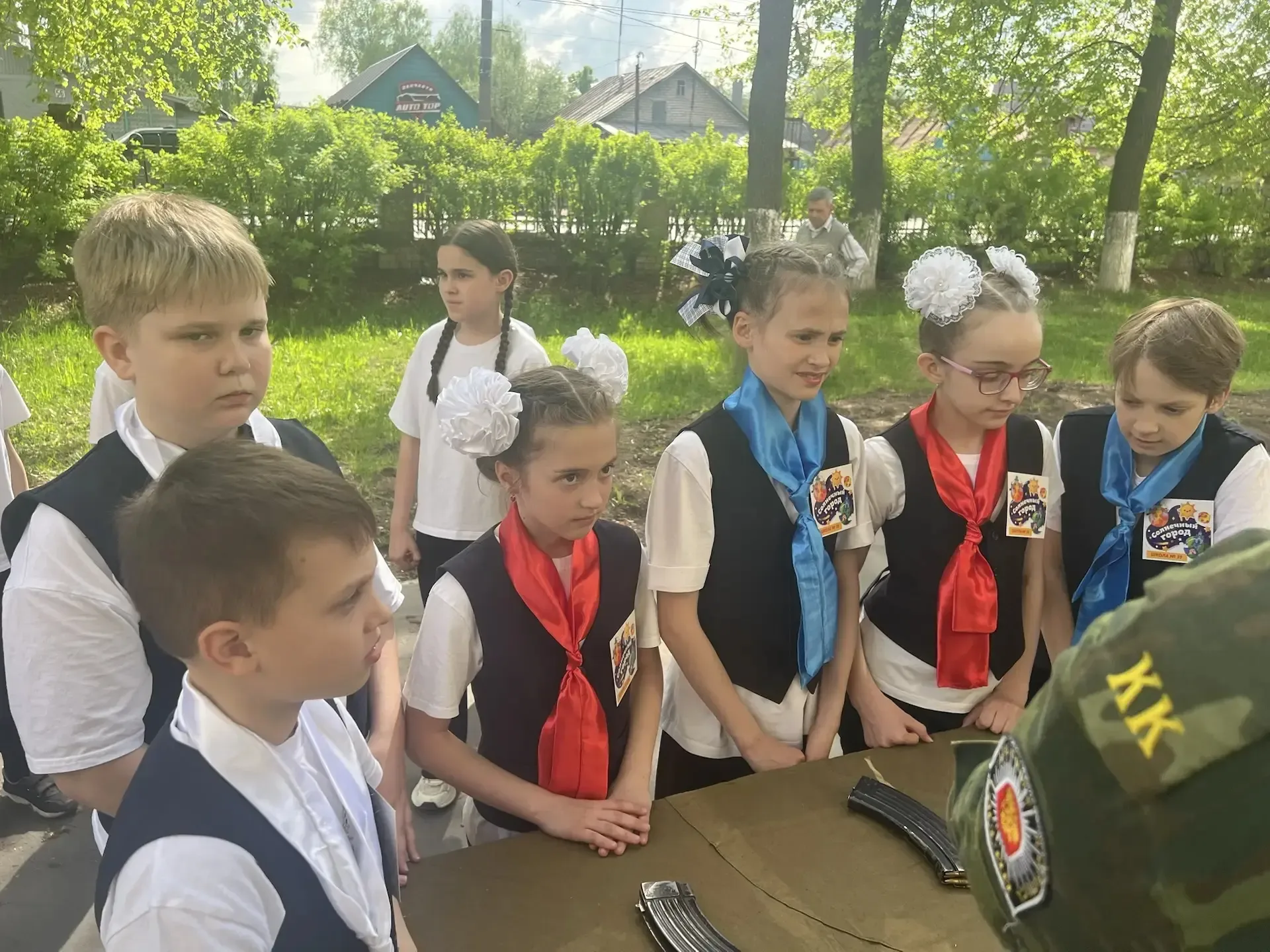 Военно-патриотическая игра «Путь в кадеты»  В Иваново-Вознесенском кадетском корпусе имени графа Шер