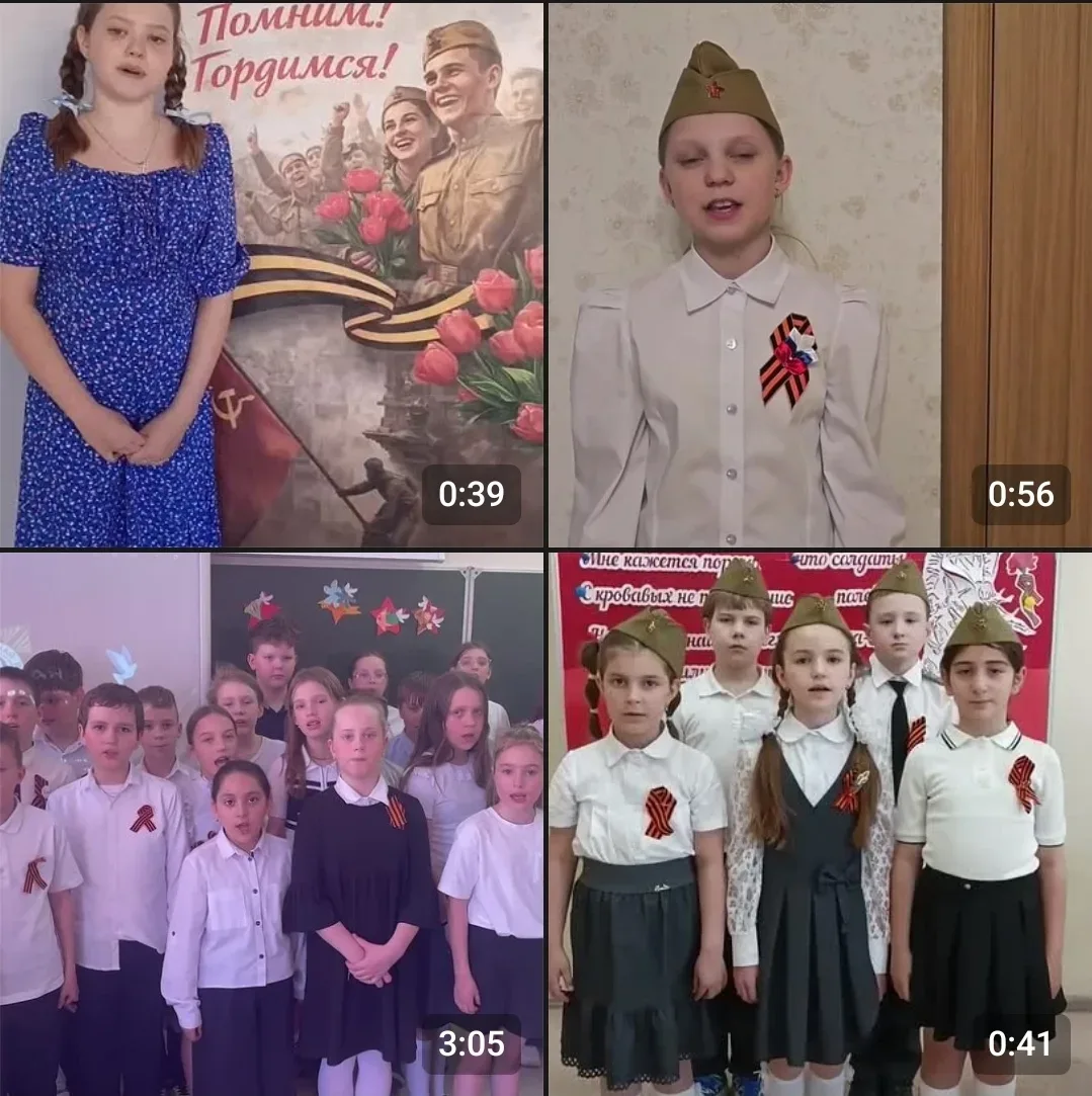 🎗 В нашей школе стартовал видео-марафон «Дорогами Победы»!  ✨В преддверии великого праздника — 9 Мая