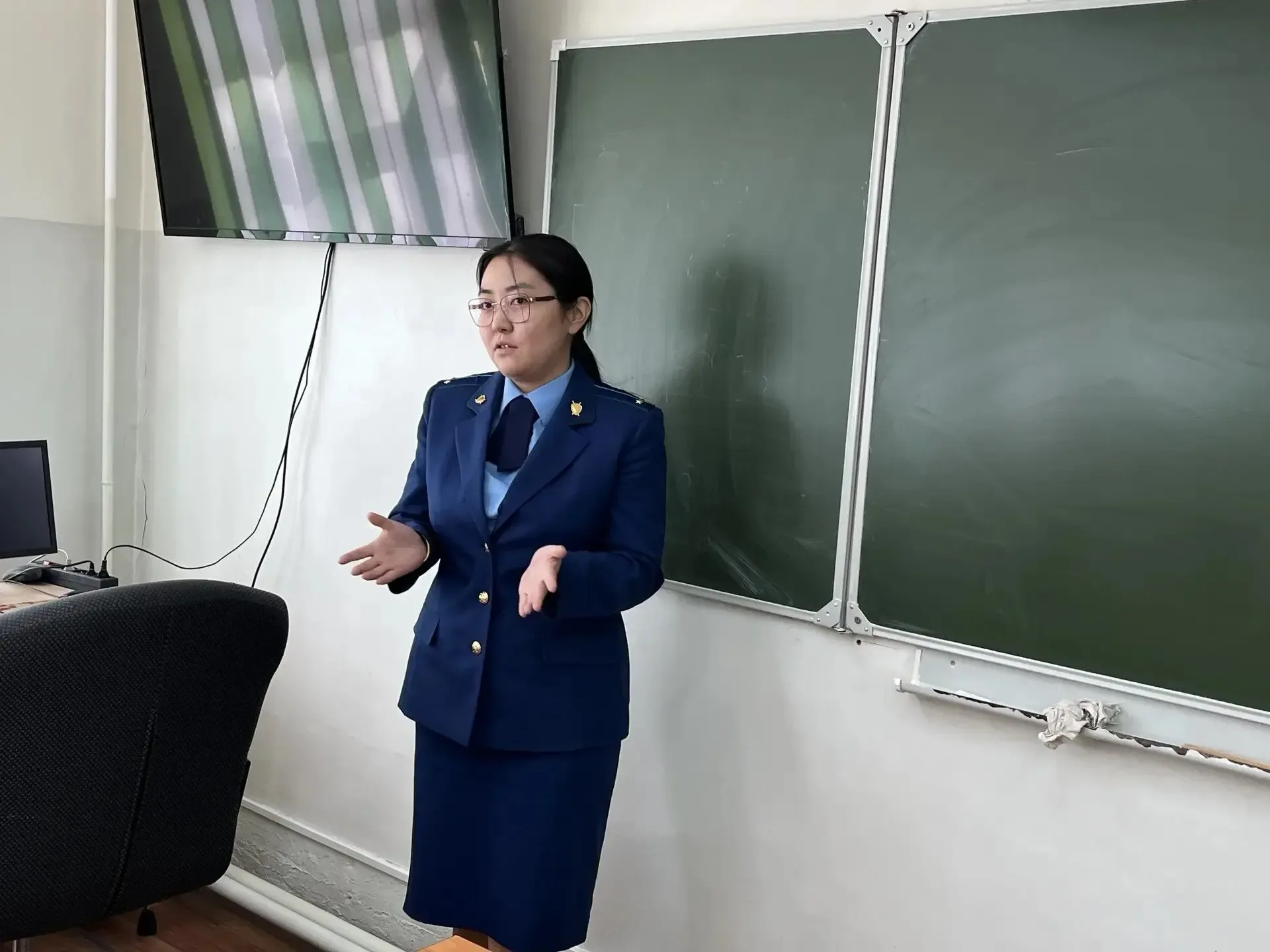 Сегодня в нашей школе прошло профилактическое мероприятие, направленное на формирование безопасной ц