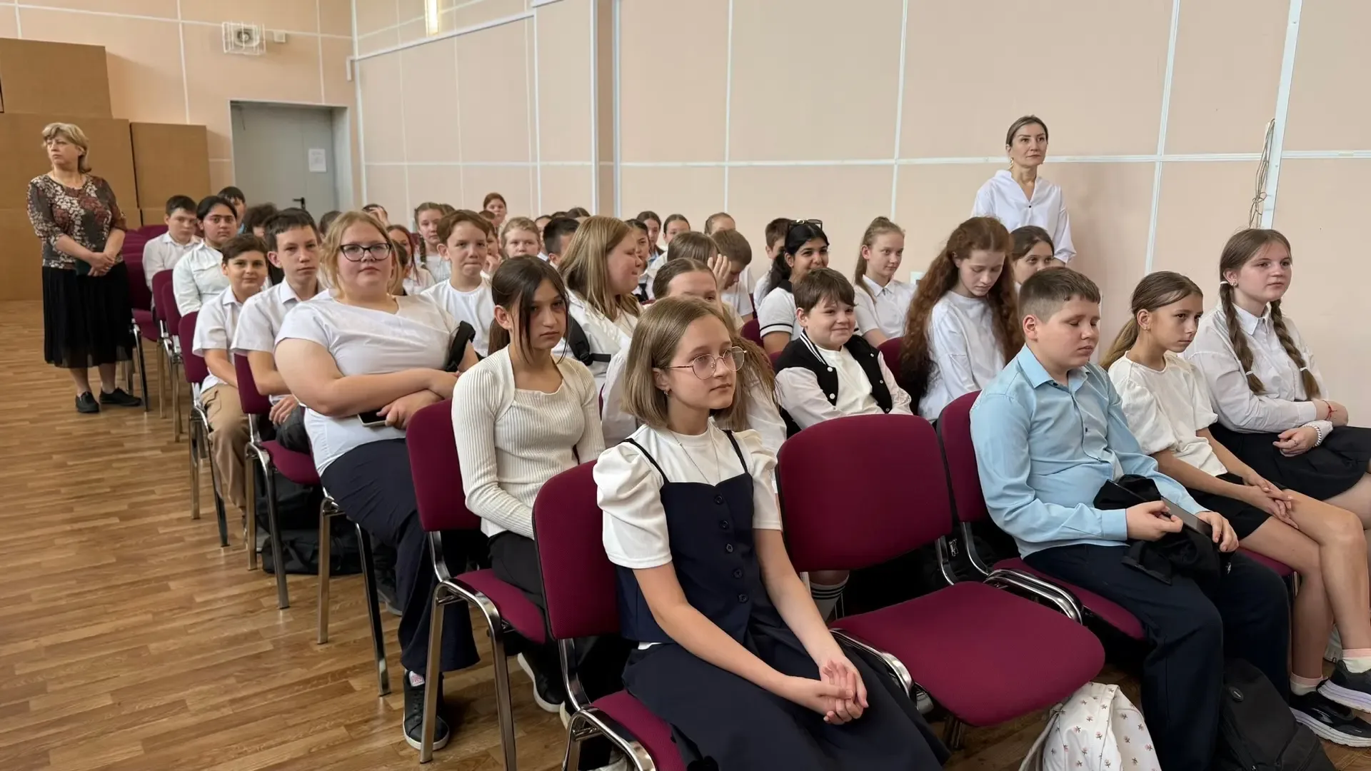 🇷🇺 18 мая 2026 года в Городищенской школе № 1 прошла традиционная торжественная линейка, посвящённая