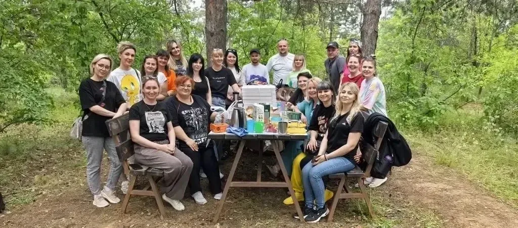 До каникул — чуть больше недели, а настроение уже летнее! ☀️ Как 2 «Б» зарядился энергией в «Воингра