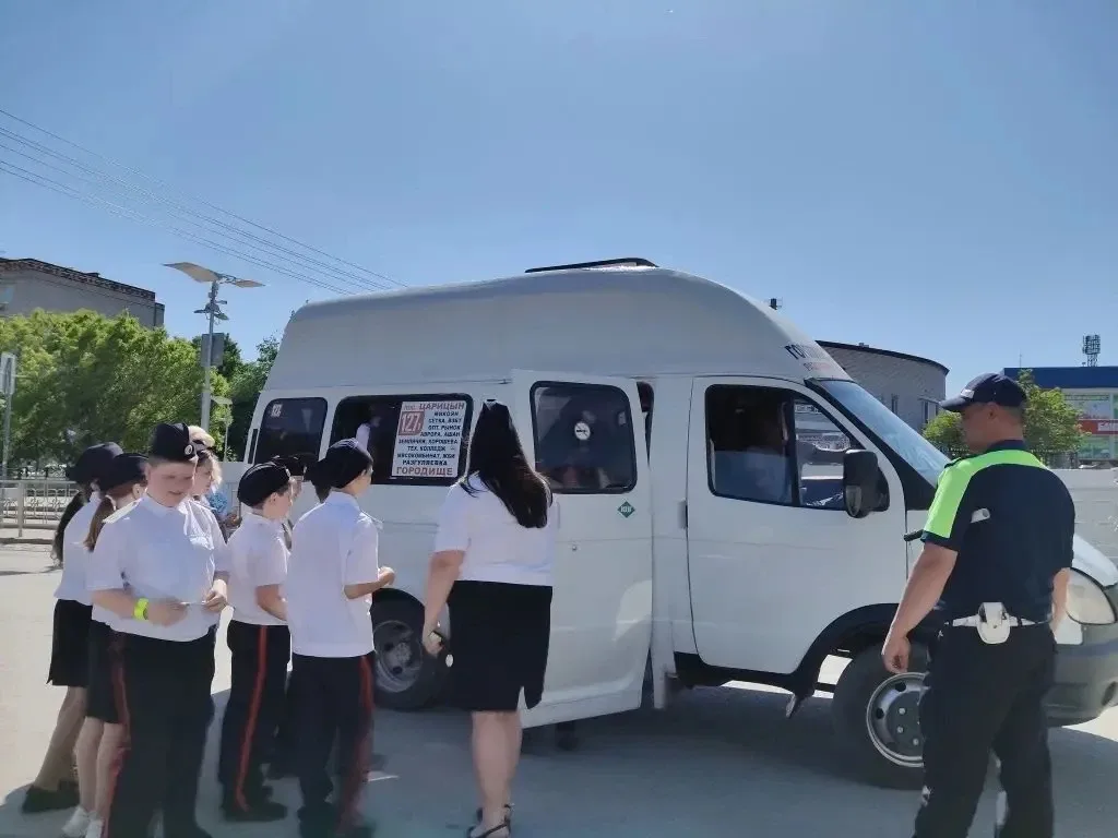 🚸 Профилактическое мероприятие по безопасности дорожного движения  Сотрудниками отделения Госавтоинс
