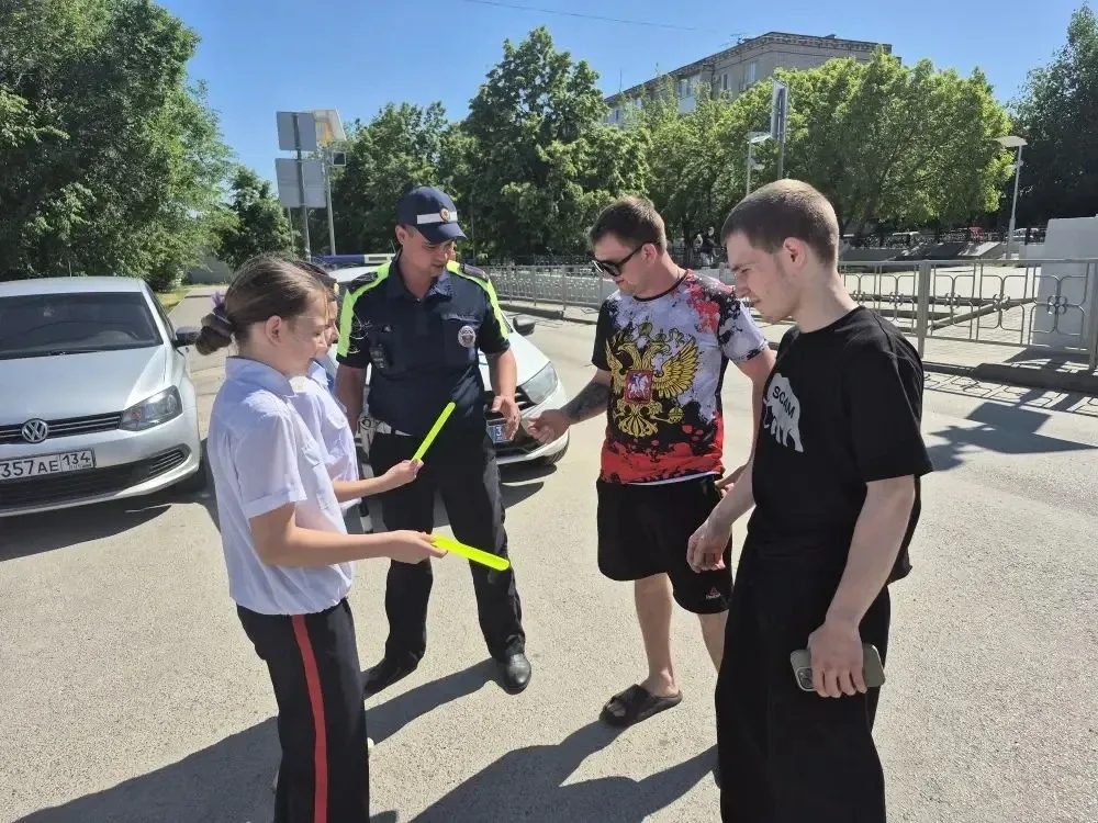 🚸 Профилактическое мероприятие по безопасности дорожного движения  Сотрудниками отделения Госавтоинс
