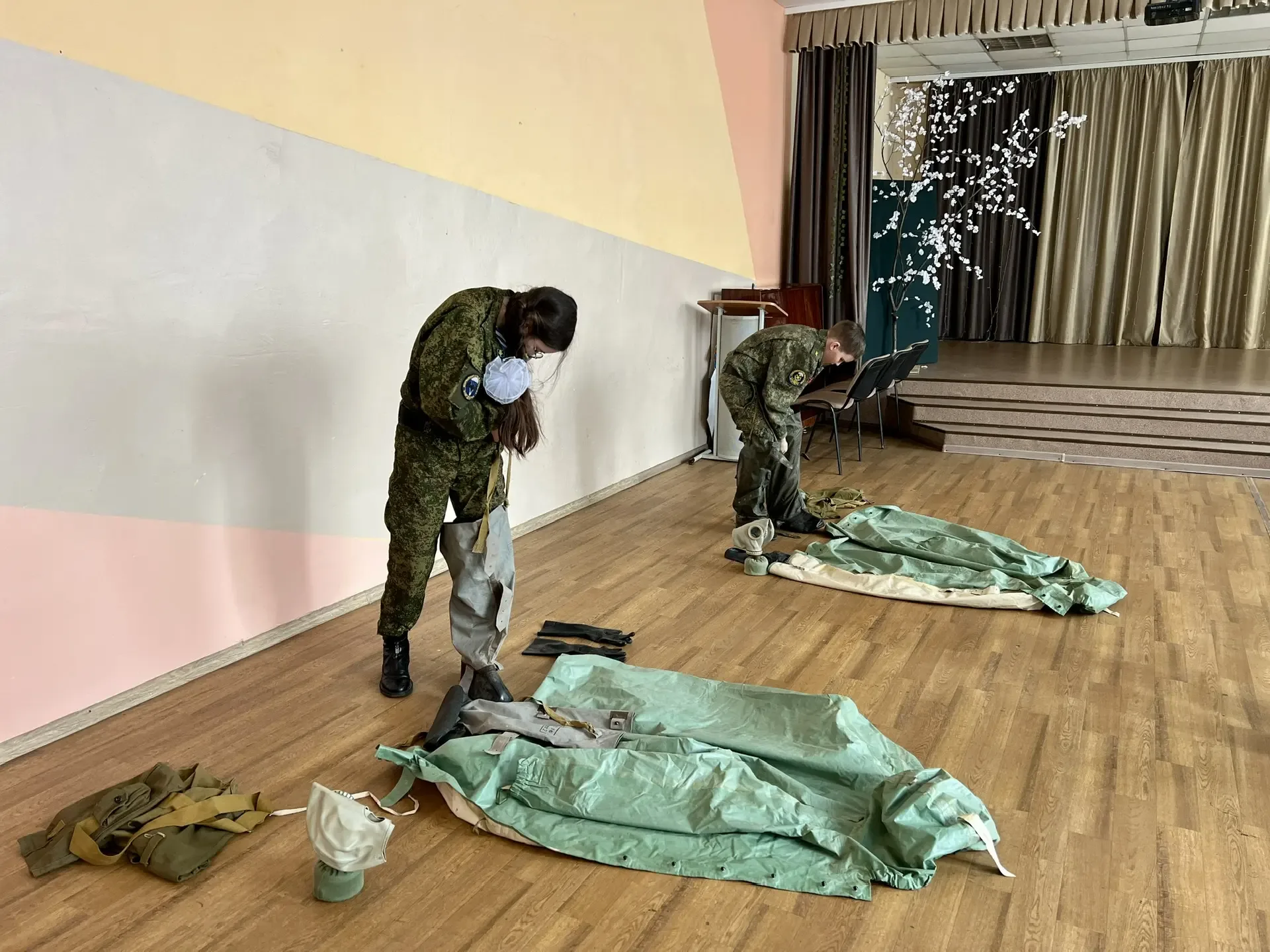 🎉Команда «ВДВ 68» юнармейского отряда «Юный десантник», имени Максима Моисеева первого учебного корп