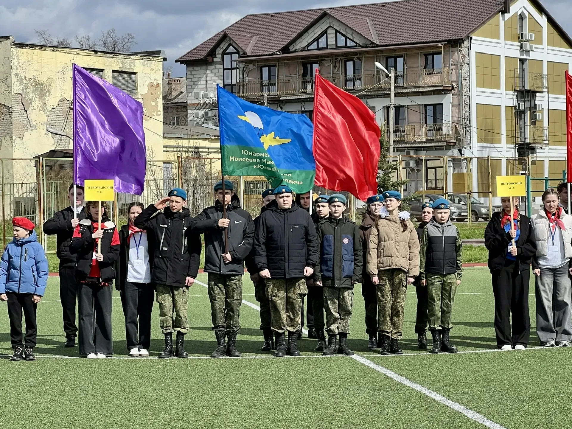 🎉Команда «ВДВ 68» юнармейского отряда «Юный десантник», имени Максима Моисеева первого учебного корп
