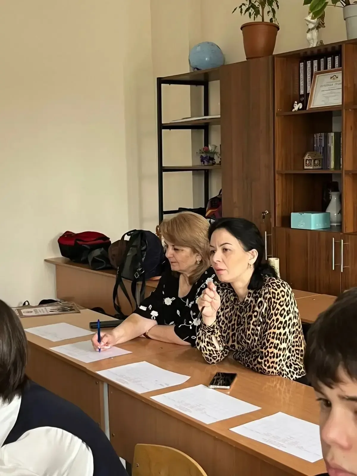 Сегодня в рамках недели осетинского языка в 9 «А» классе (классный руководитель: Джуссоева В. А.) со
