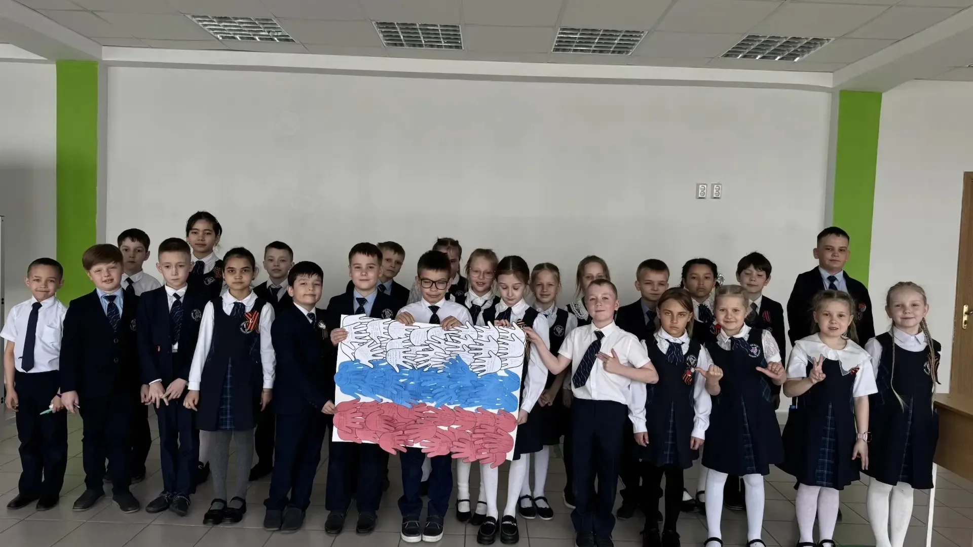 В нашей школе прошла акция «Сила Победы — в единстве народов!», приуроченная к 81-й годовщине Победы