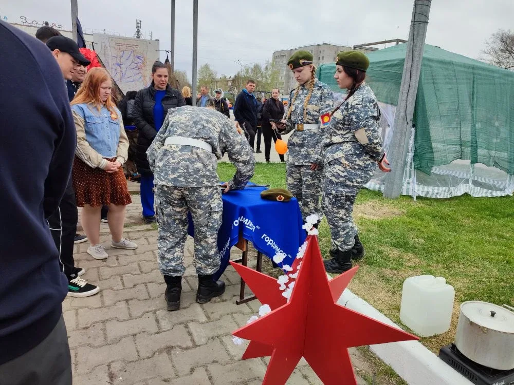 ⭐️День Великой Победы! 9 мая МАОУ «СОШ 7 им. В.И. Селиванова» активно приняла участие в праздновании
