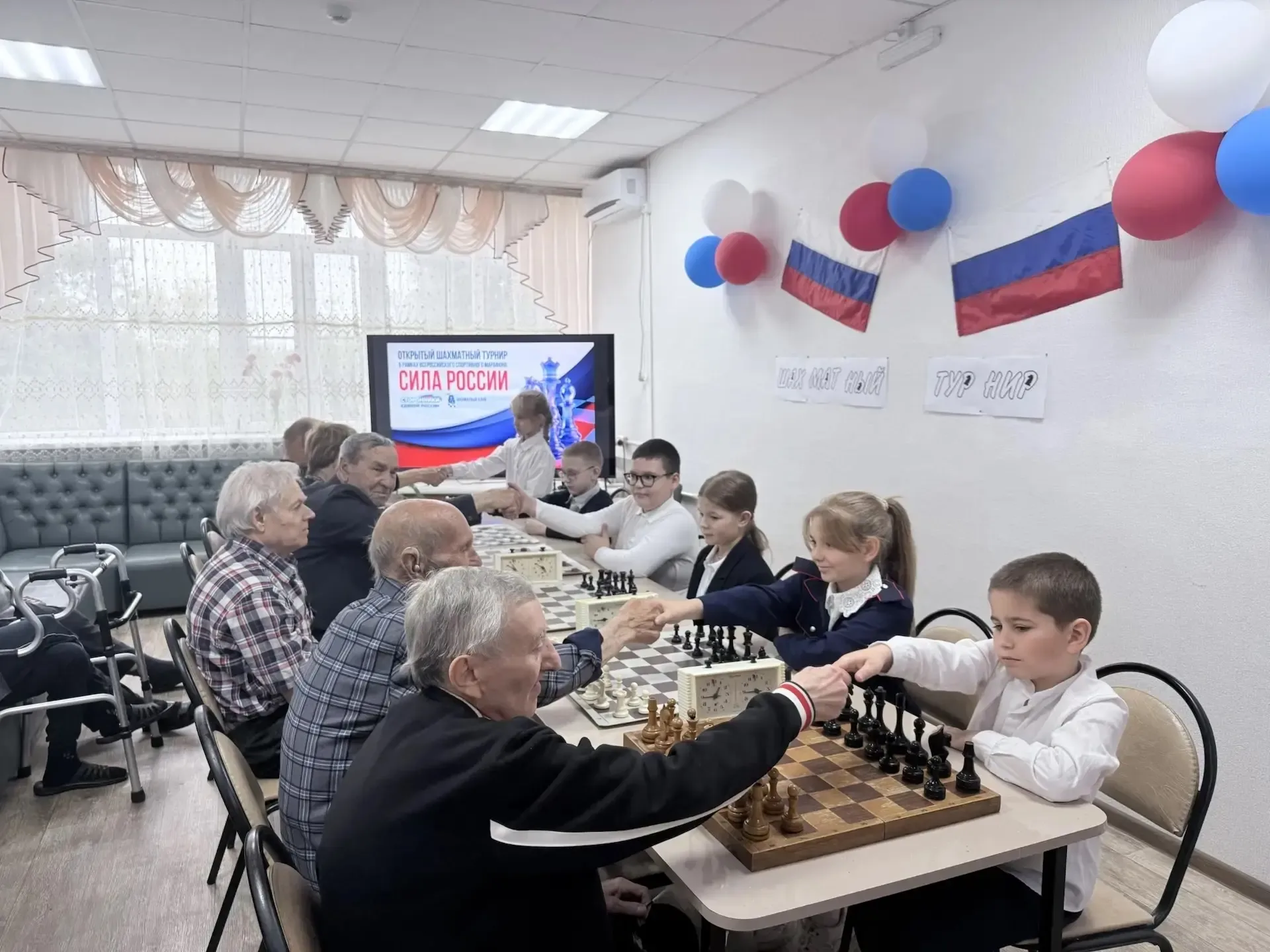 15 мая в Центре социального обслуживания Багаевского района прошел открытый шахматный турнир в рамка