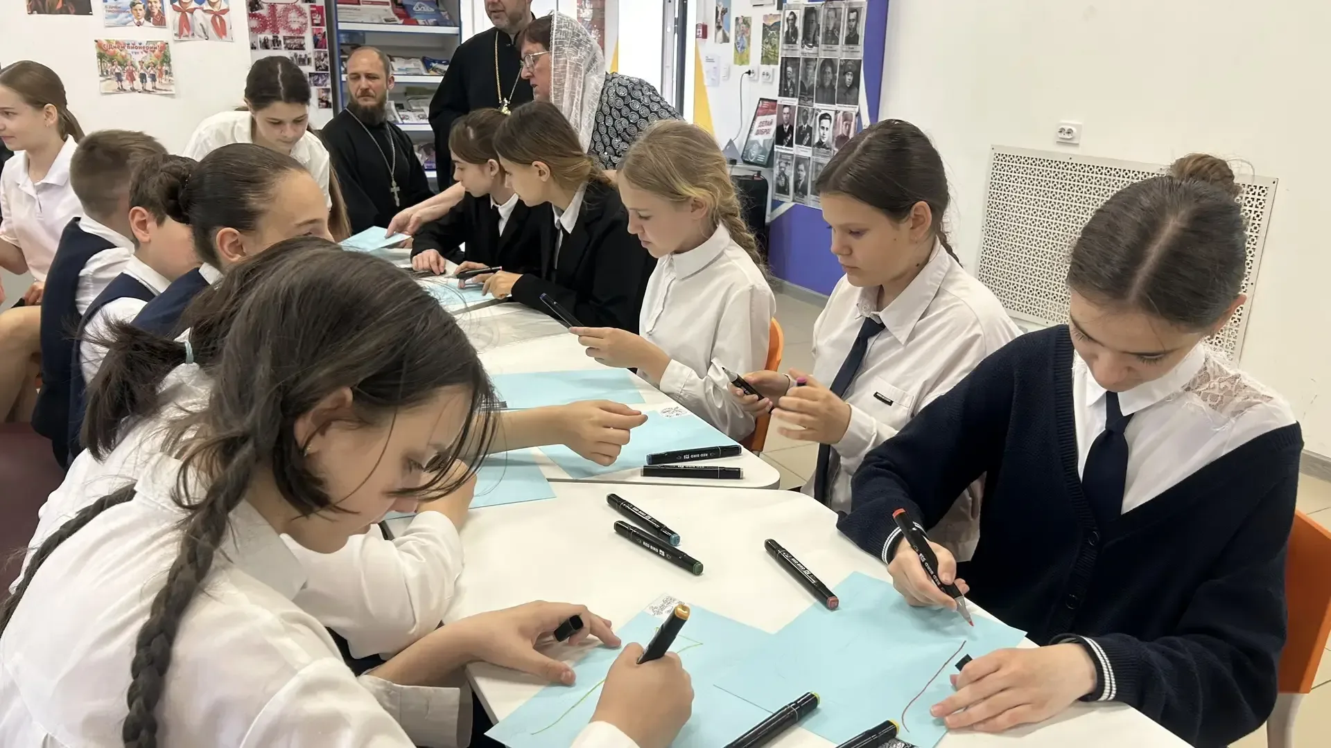 ✨ В ММЦ #ДонМолодой Багаевского района состоялась тёплая и познавательная встреча с батюшками, посвя