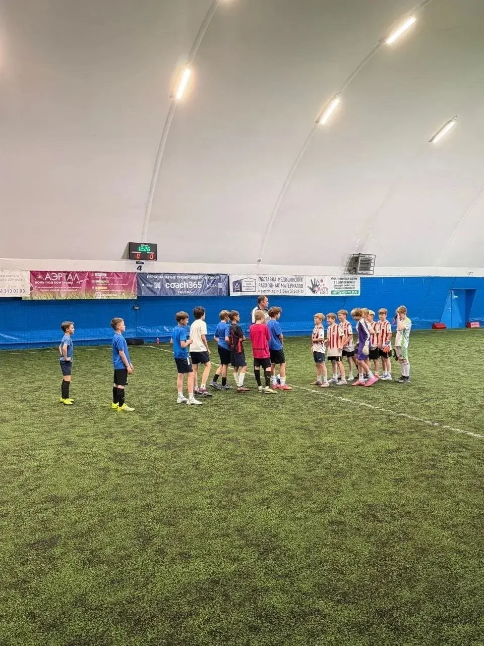 Сегодня завершился ежегодный районный турнир по футболу "Кожаный мяч".   ⚽️Наши ребята вышли из груп