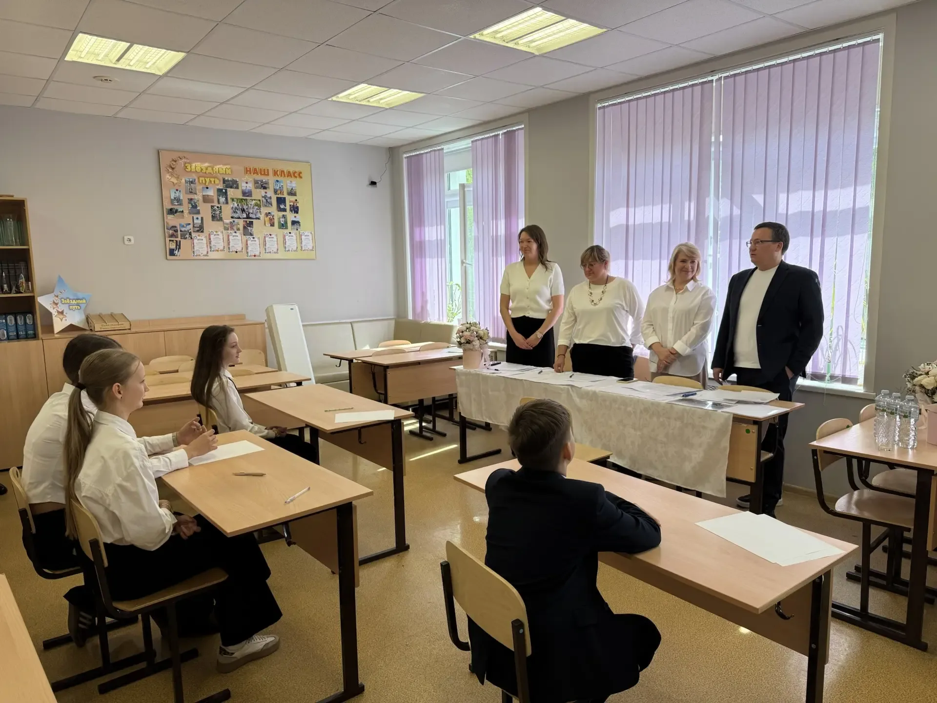 Сегодня в нашей школе дан старт самому ответственному и волнительному этапу весны — экзаменационной 