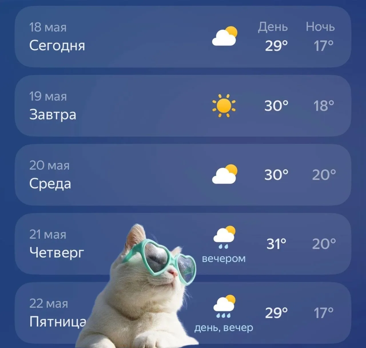 В Нахабино началась неделя аномальной жары с температурой выше +30 градусов   Температура будет выше