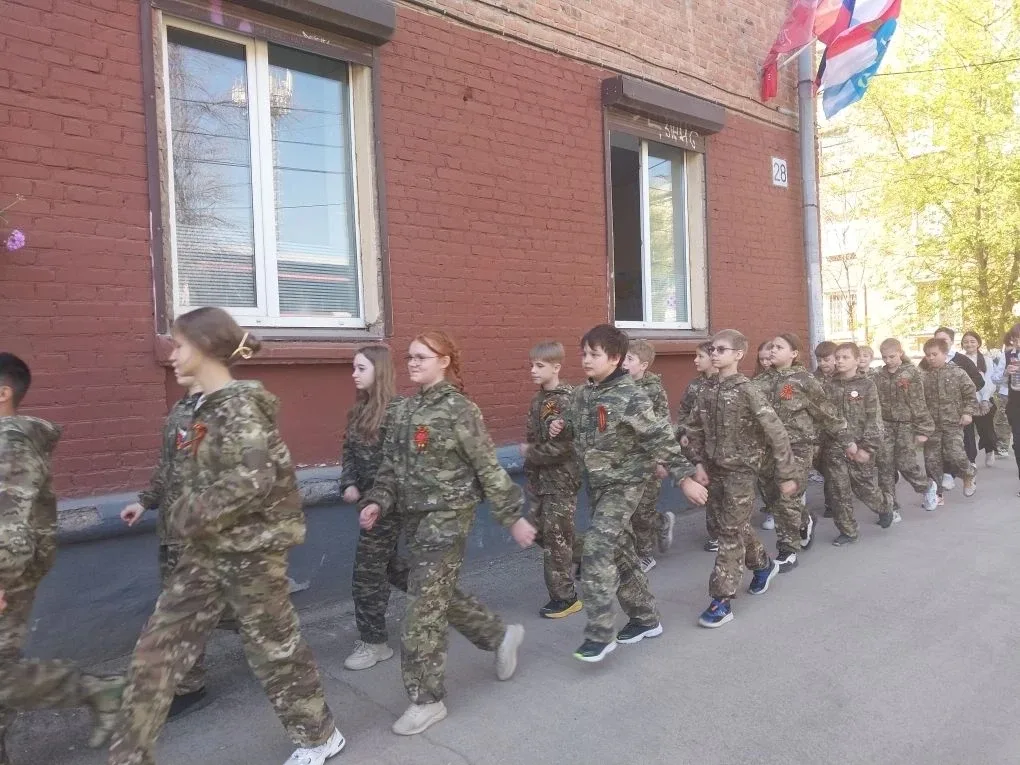 #Наследники Победы Юные патриоты отряда "Витязи" 5А класса почтили память Героев Советского Союза  В