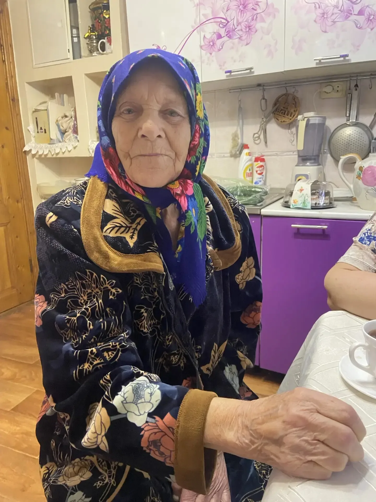 В День Победы ученики 6А класса  посетили  труженицу тыла Добринских  Анну Александровну. 🇷🇺Анне Але