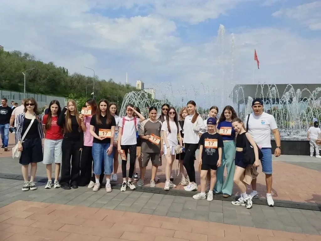 Легкоатлетическая эстафета в День Победы!  💫9 мая 2026 года обучающиеся гимназии традиционно приняли