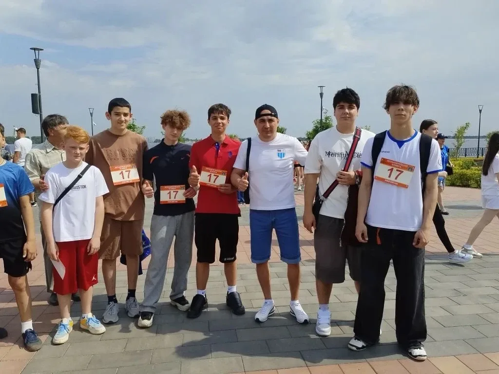 Легкоатлетическая эстафета в День Победы!  💫9 мая 2026 года обучающиеся гимназии традиционно приняли