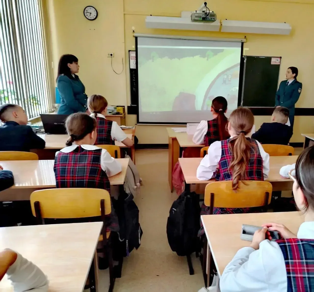 В МБОУ «Гимназия» Сабинского муниципального района Республики Татарстан для учащихся 5 «Г» класса чл