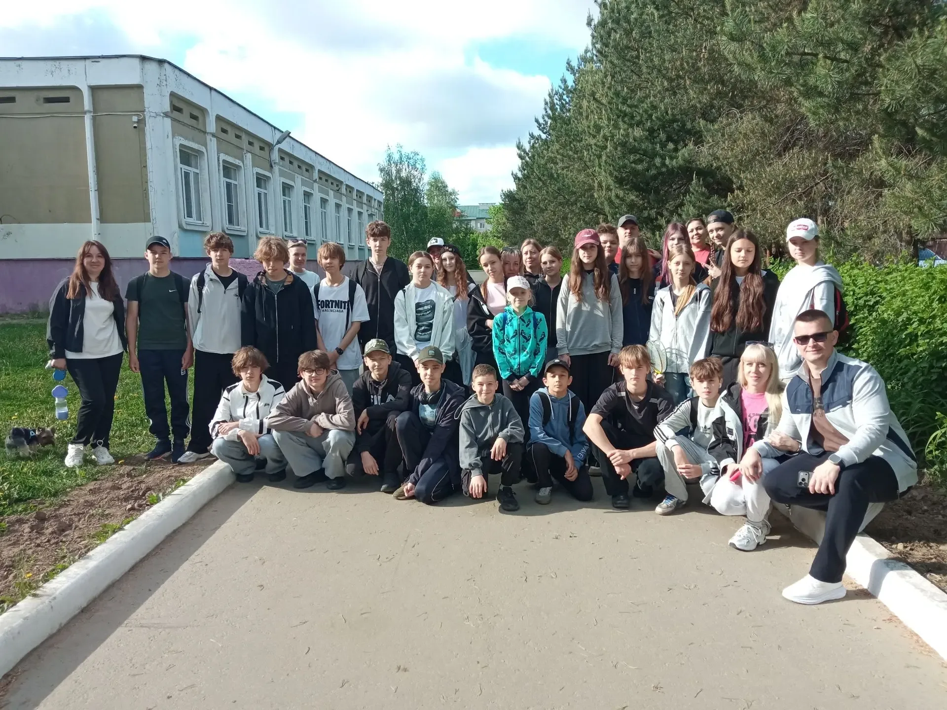 👉В субботу, 23 мая, учащиеся 7 «А» класса вместе с классным руководителем Дмитриевой С. В. и родител