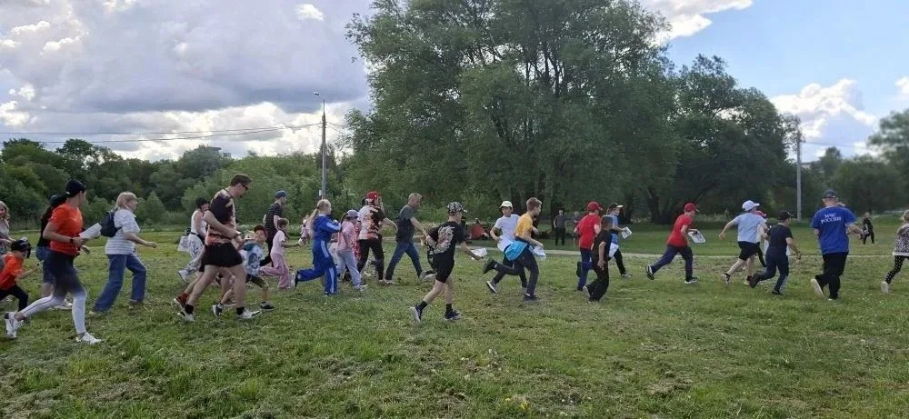 👍Сегодня, 24 мая команда юнармейского отряда "Ястреб", стала частью большого спортивного события - Р